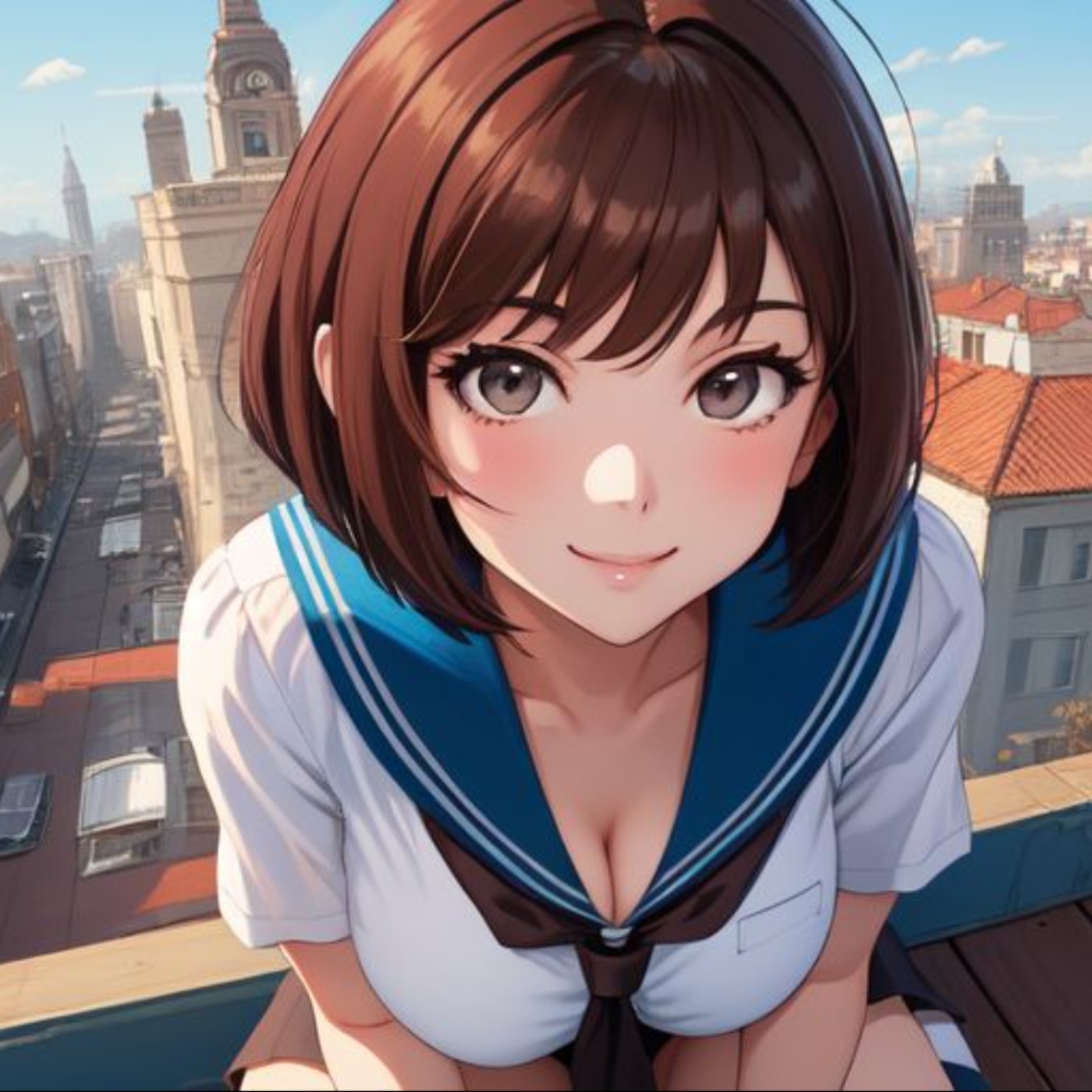 [男性向ASMR] 夏日在屋頂巧遇同級生一起吃午餐 episode artwork