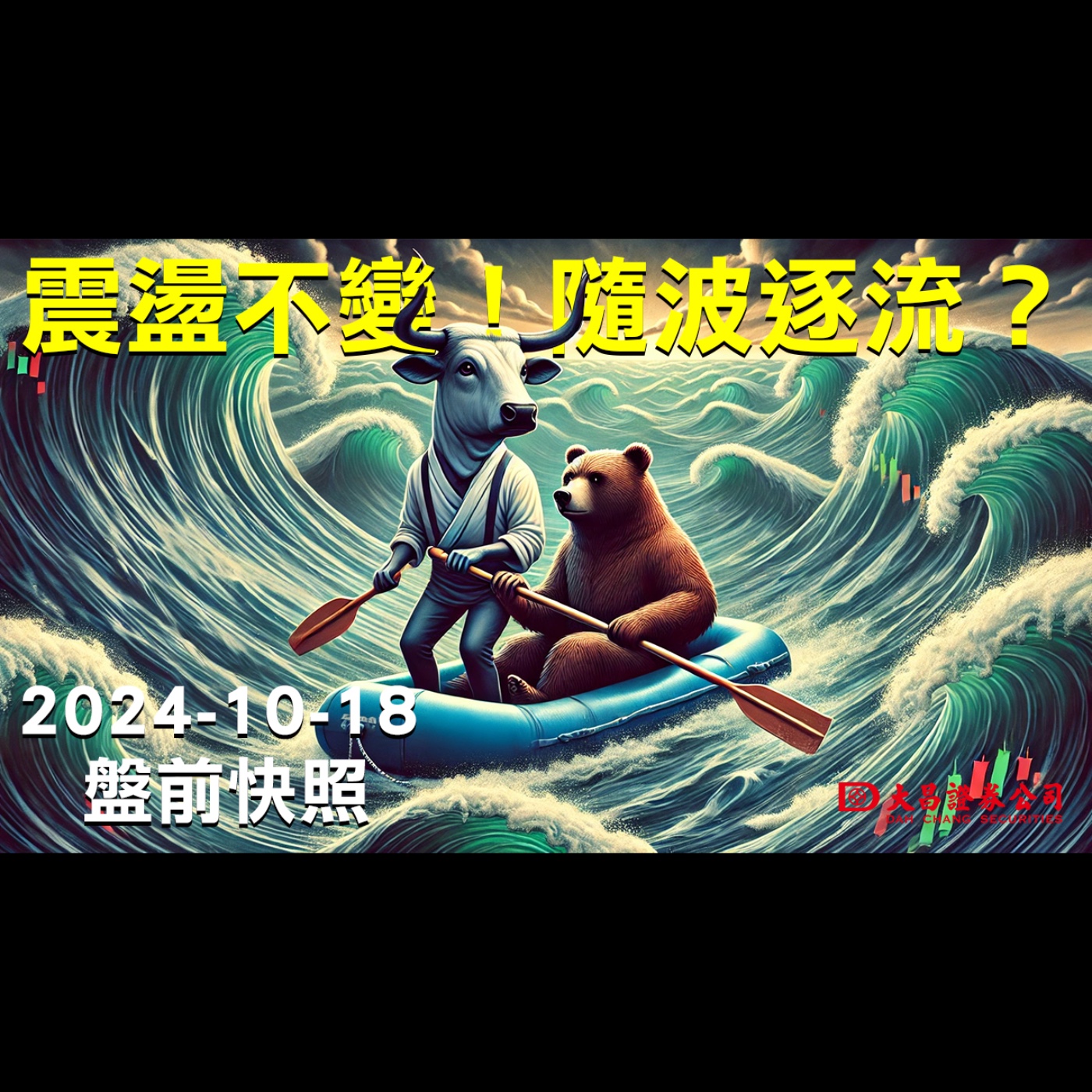 【大昌證券】2024年10月18日盤前快照：震盪不變！隨波逐流？ episode artwork