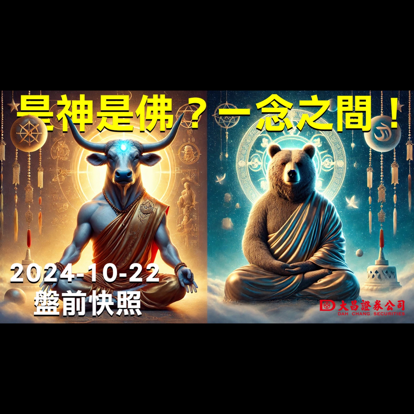【大昌證券】2024年10月22日盤前快照：是神是佛？一念之間！ episode artwork