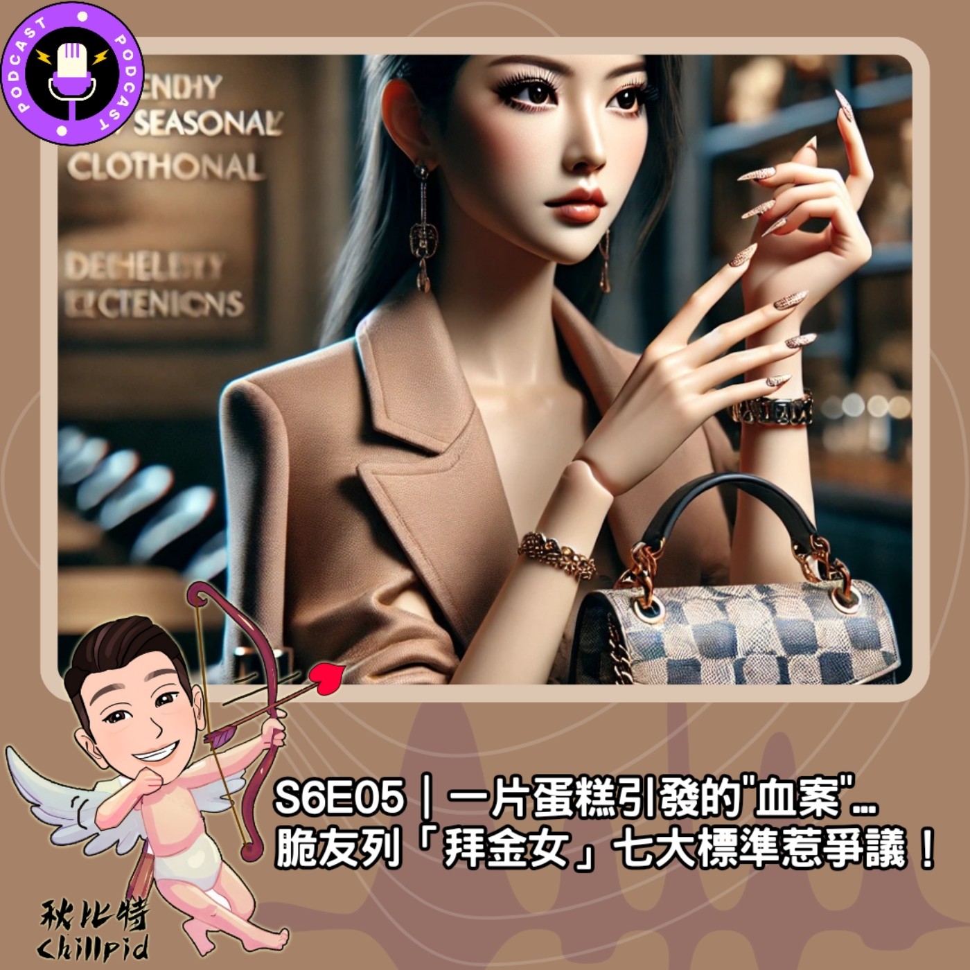 S6E05｜一片蛋糕引發的"血案"...脆友列「拜金女」七大標準惹爭議！ episode artwork