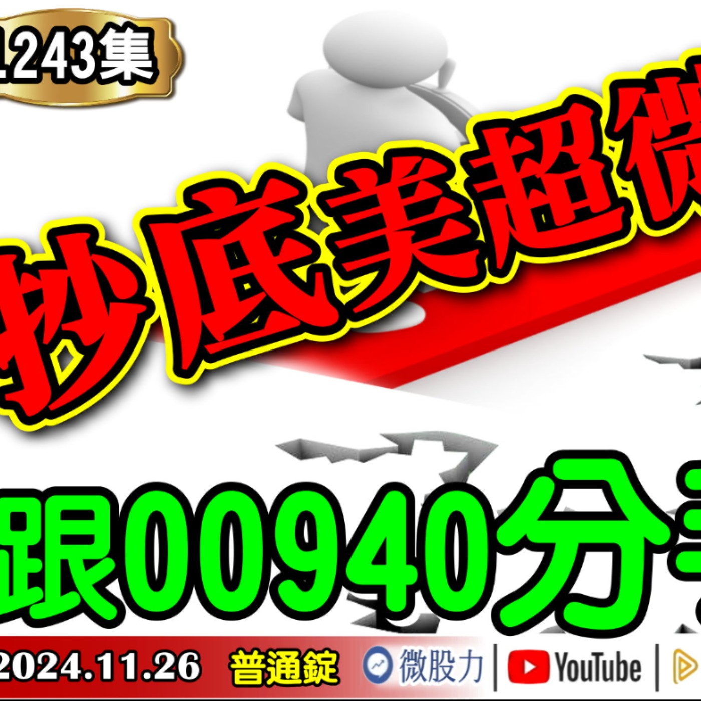 只打甜密區裡的球？抄底美超微？小人報仇一天到晚！該跟00940分手了？《我是金錢爆》普通錠 2024.1126 #大K曾煥文 #籌碼專家 阿斯匹靈 #淡江財金副教授 段昌文 episode artwork