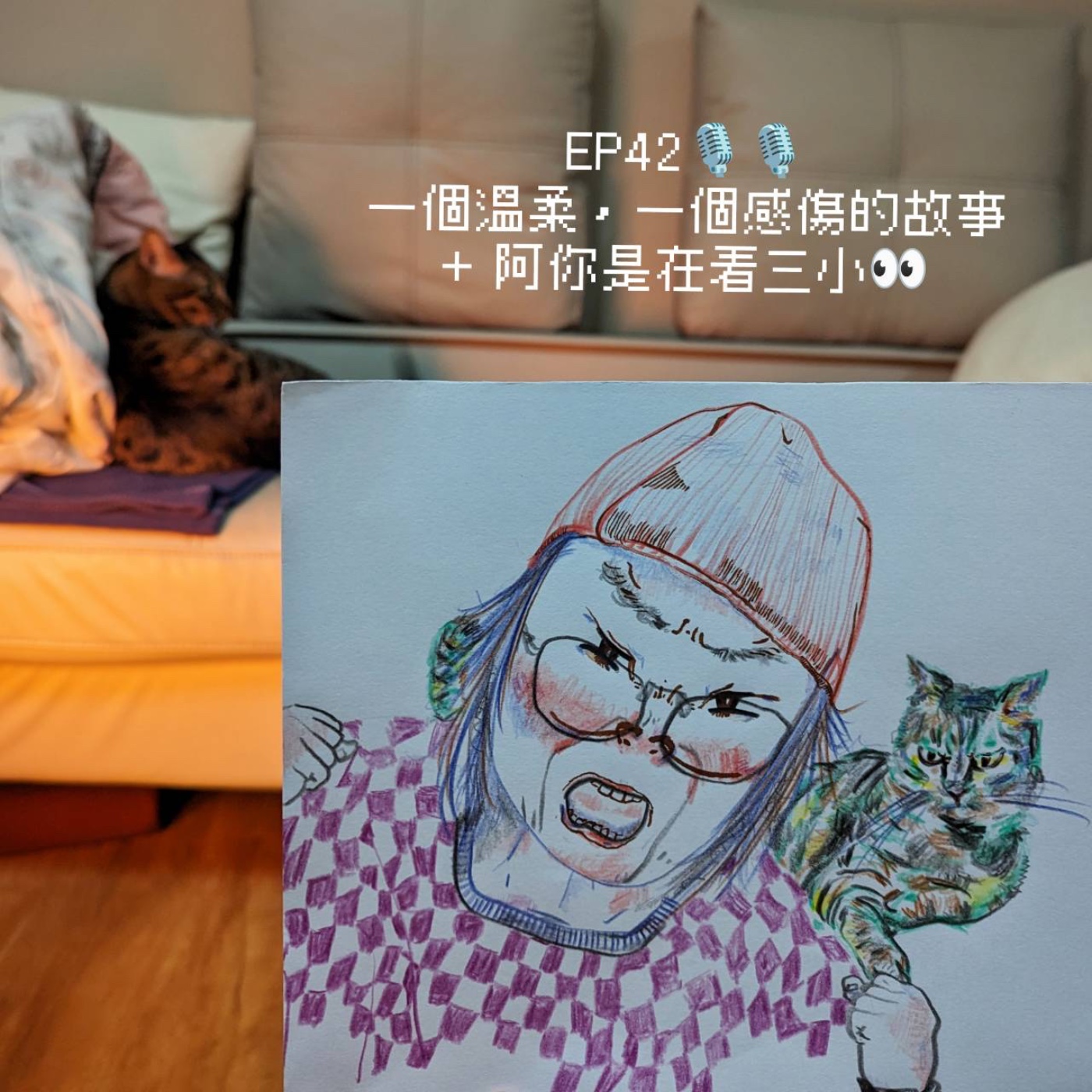 EP42 一個溫柔一個感傷的故事+阿你是在看三小 episode artwork