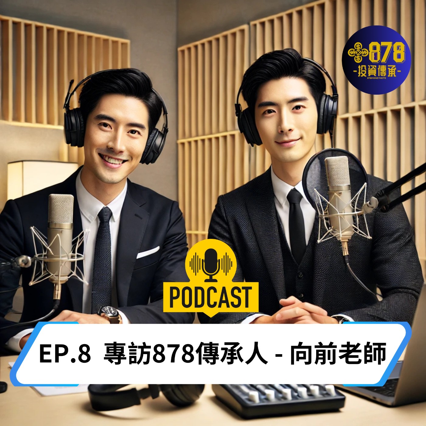 小白會客室_EP.8_專訪878傳承人 - 指數專家 向前老師 episode artwork