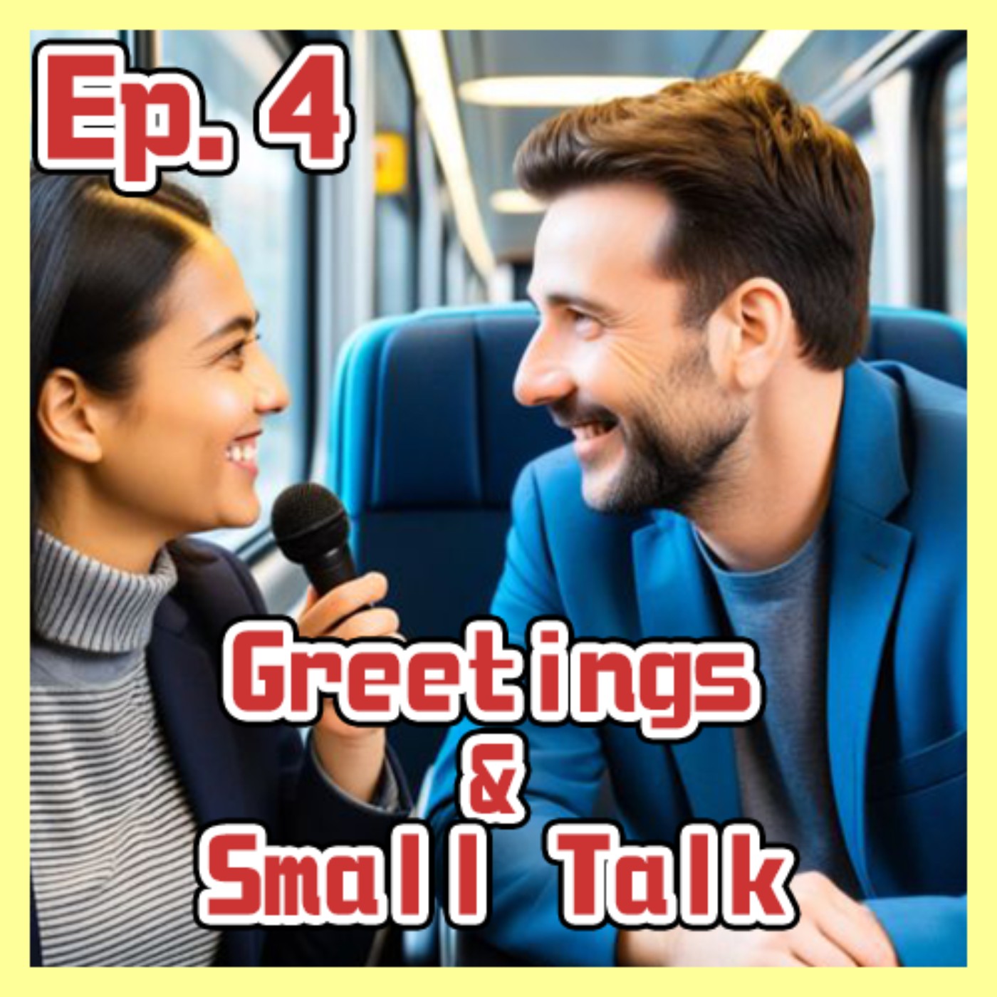 Ep.4 掌握英語問候和閒聊對話開場技巧大公開,讓你的英文更貼近生活的實用秘訣 | Mastering Greetings and Small Talk in English episode artwork