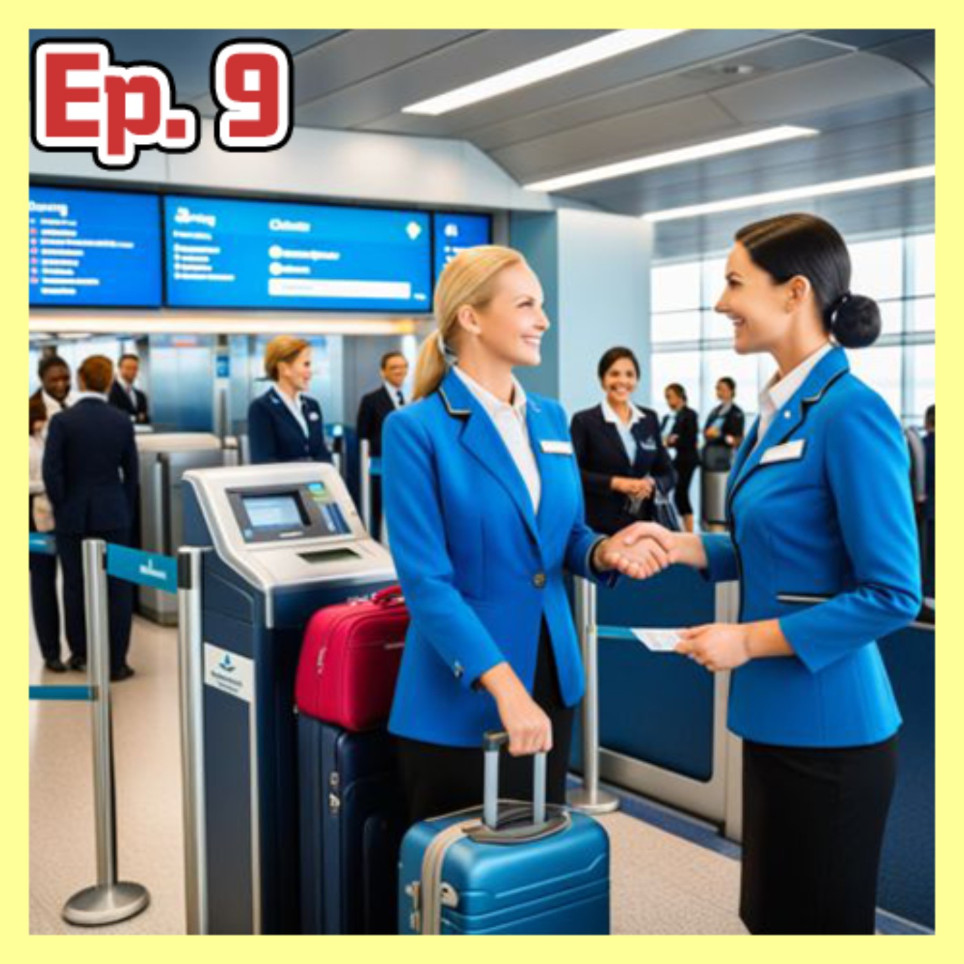 Ep.9 航空旅行必備英語對話 | Essential English Conversations for Air Travel episode artwork