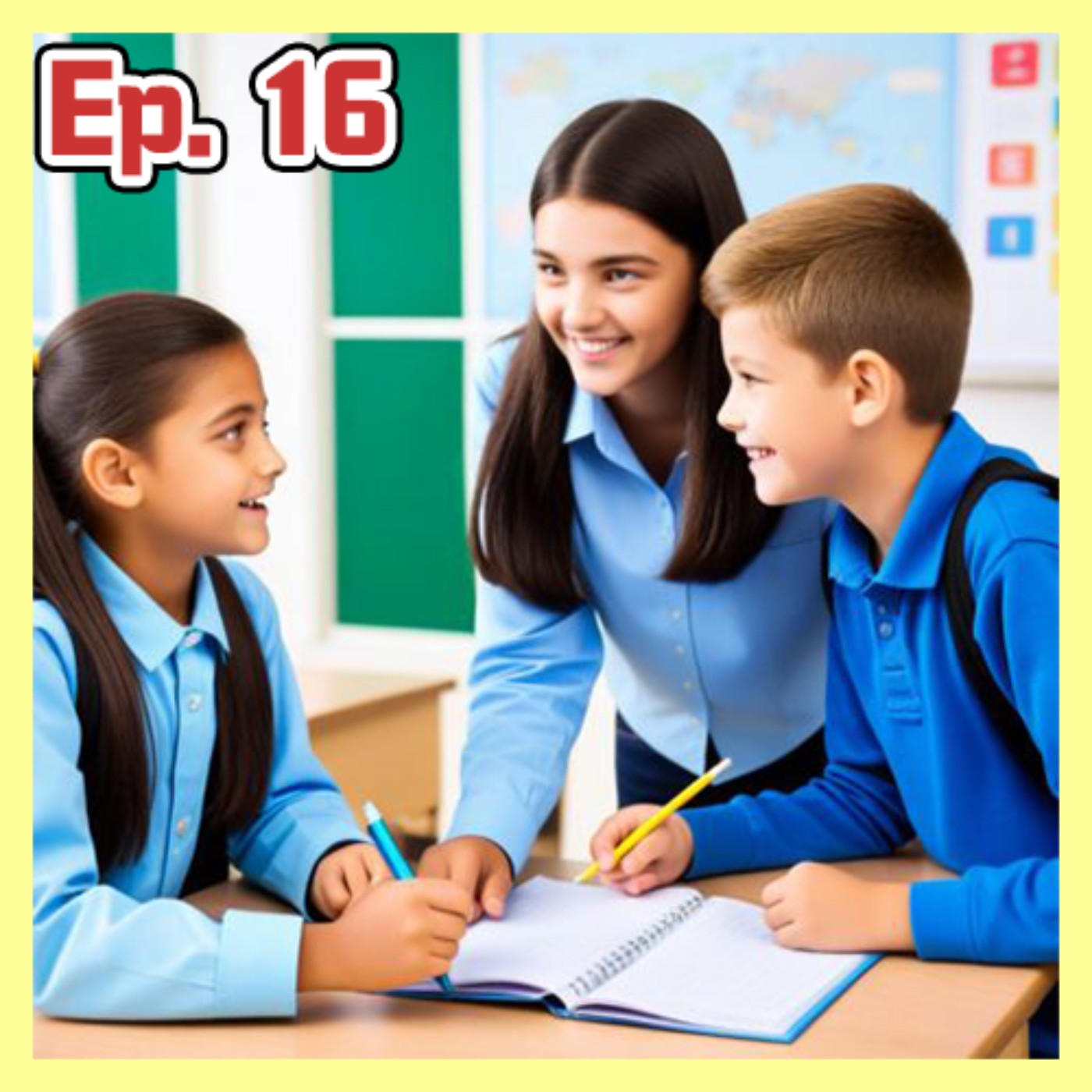 Ep.16 掌握基本的英語學校對話 | Mastering Essential School Conversations in English  episode artwork