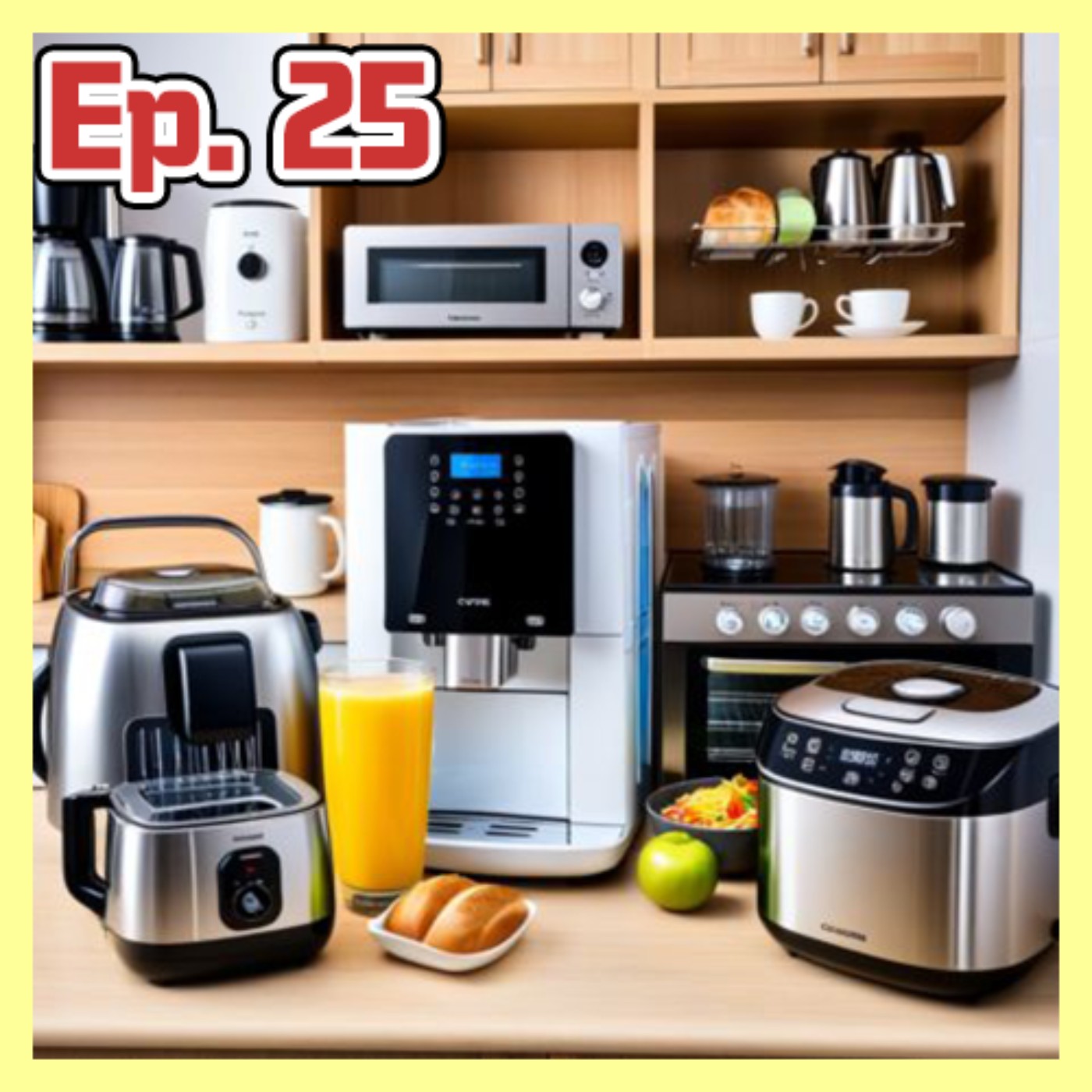Ep.25 三十種常見家用電器：詞彙和使用例句 | 30 Essential Home Appliances: Vocabulary and Usage Examples  episode artwork
