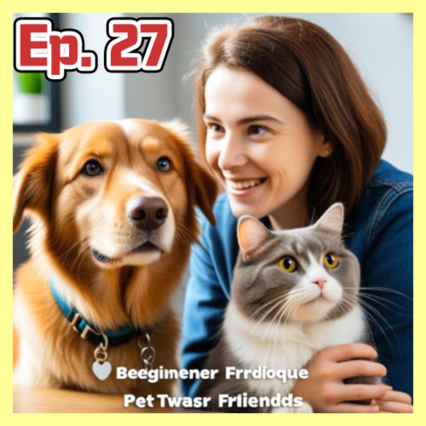 Ep.27 寵物愛好者必備英語詞彙和對話 | Essential English Vocabulary and Dialogues for Pet Lovers  episode artwork