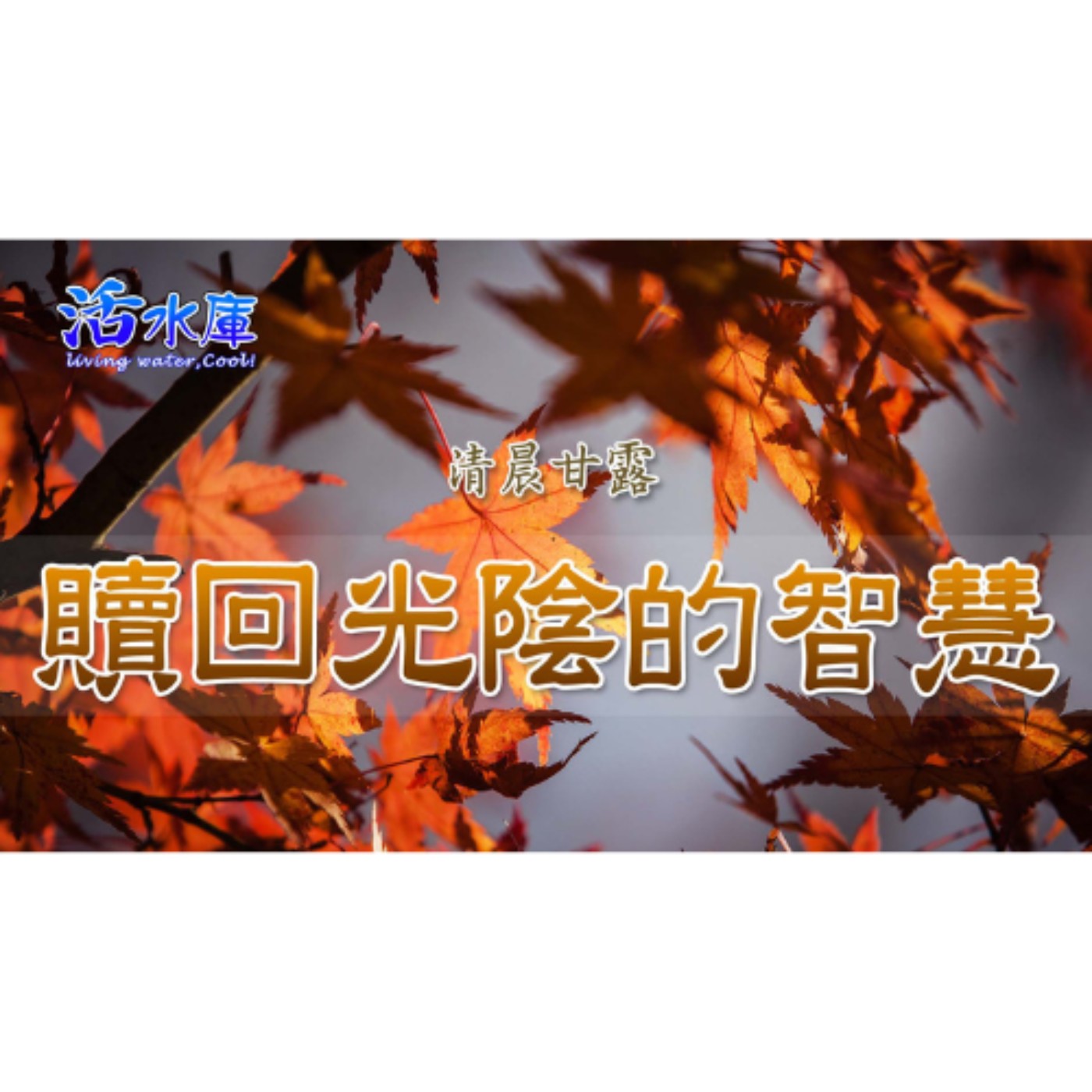 贖回光陰的智慧｜早起一小時，贏得屬靈生命的更新