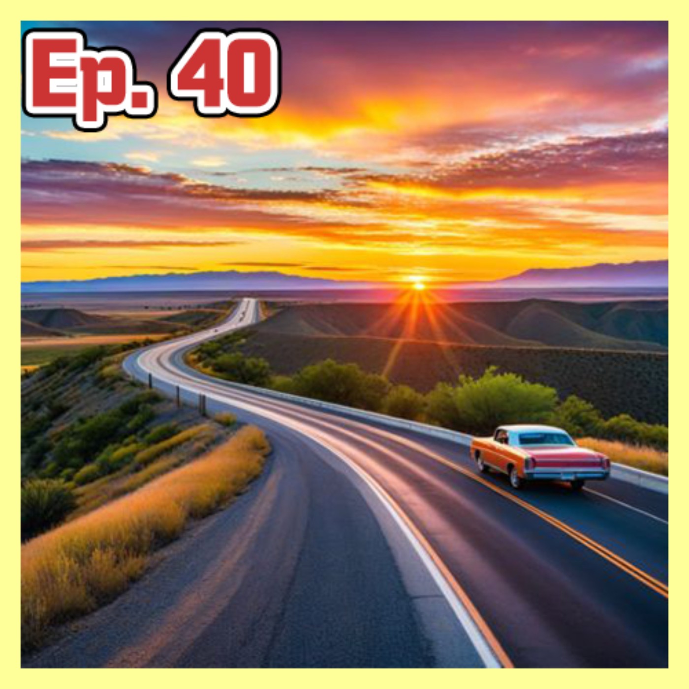 Ep.40『聽力練習』公路旅行的樂趣：用四個輪子探索美國 |『Listening exercises』The Joy of Road Trips: Exploring America on Four Wheels  episode artwork