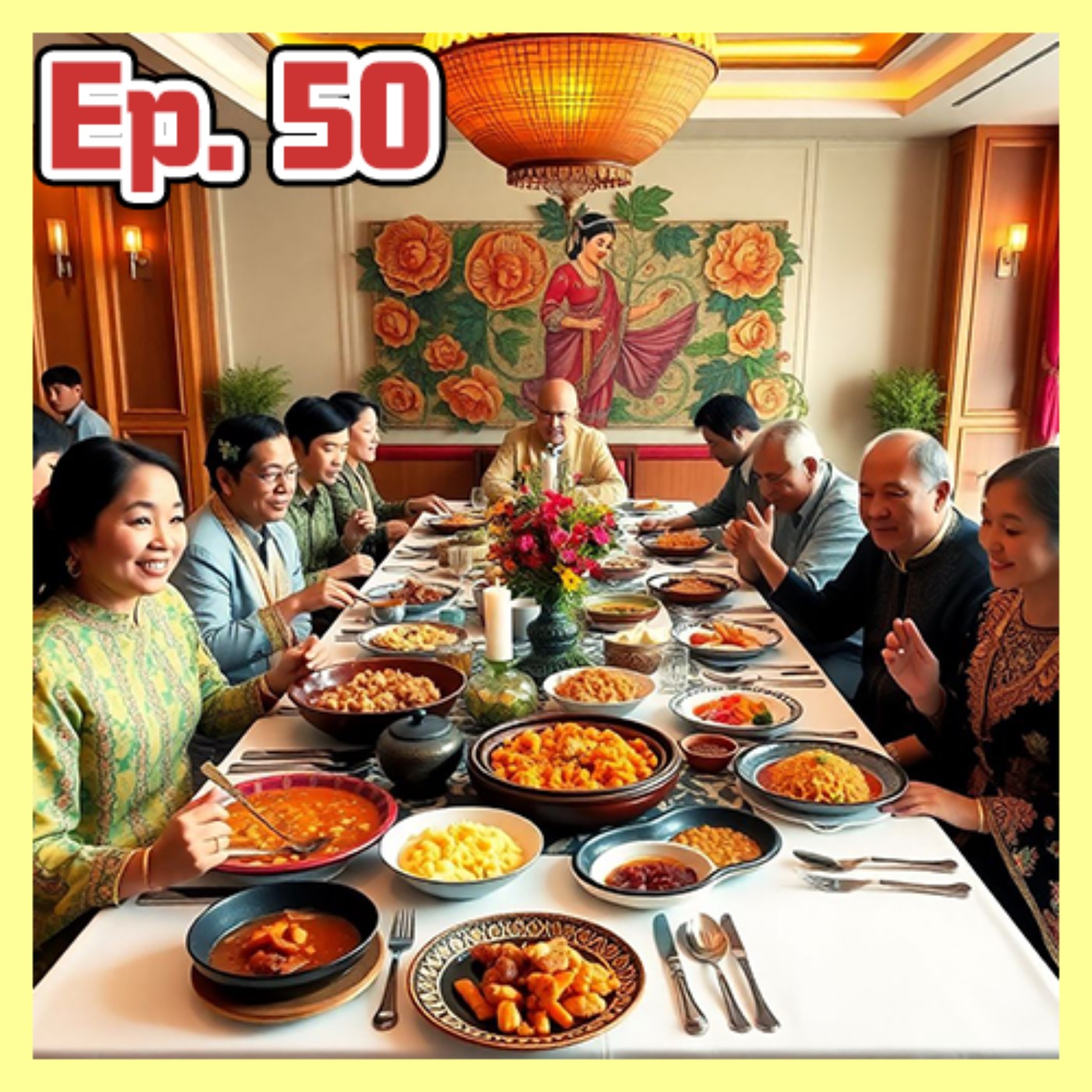 Ep.50『聽力練習』世界各地的用餐禮儀：不同文化中的禮儀 |『Listening exercises』Dining Etiquette Around the World: Manners in Different Cultures  episode artwork