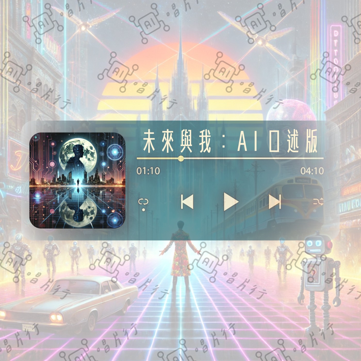 SP.03【惡。趣味】Netflix：未來與我 (อนาฅต)｜AI 主持惡搞篇｜透過曼筆與 AI 來建構故事。 episode artwork