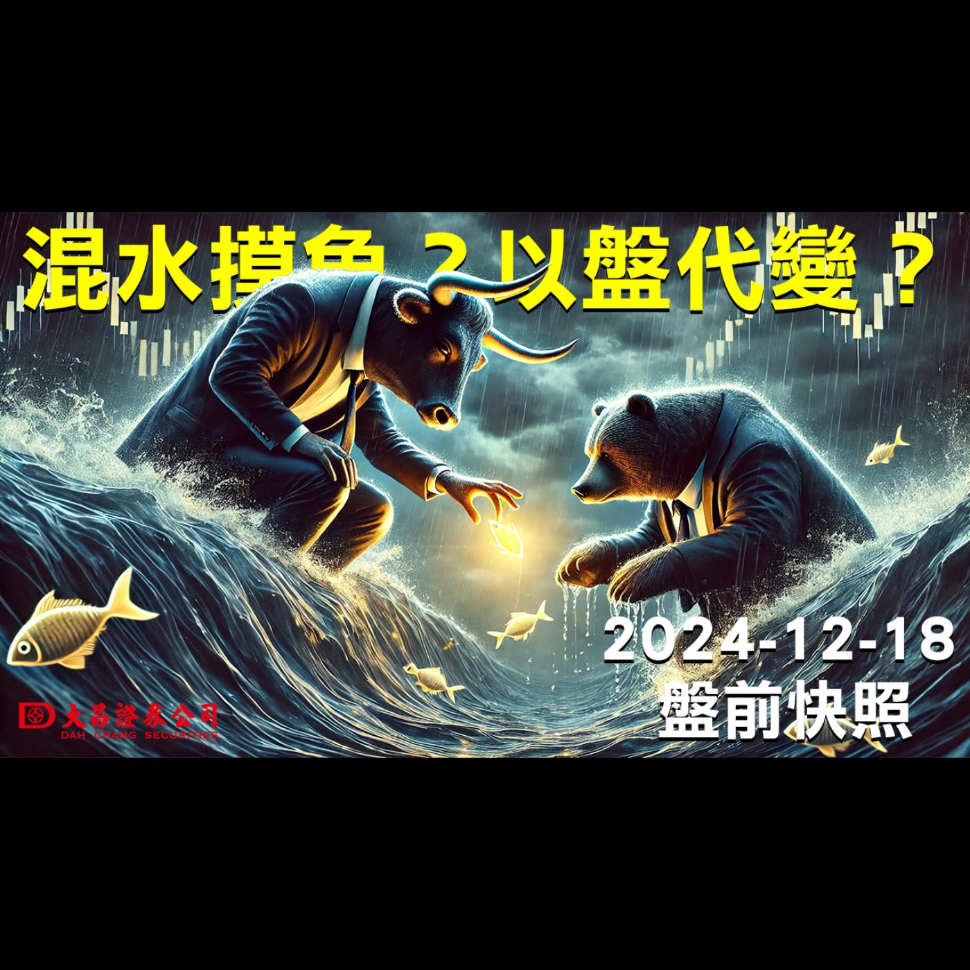 大昌證券】2024年12月18日盤前快照：混水摸魚？以盤代變？ episode artwork