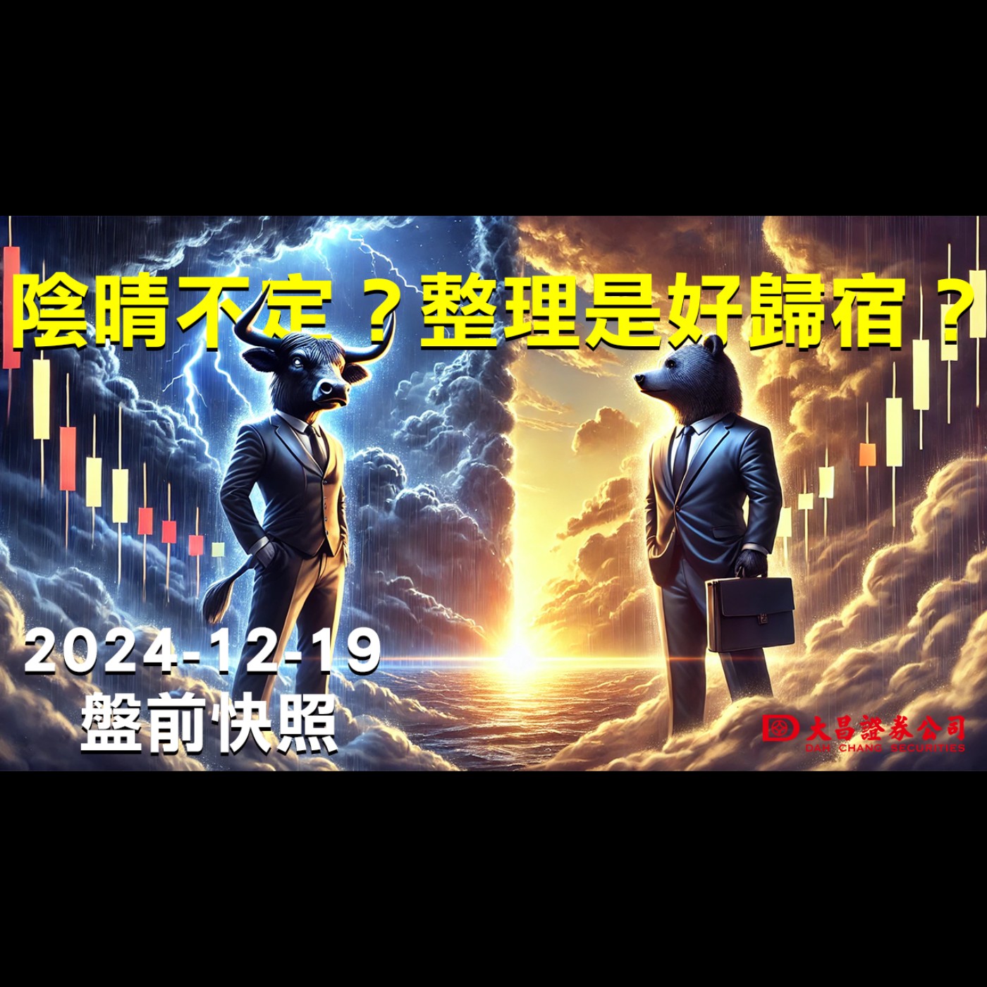 大昌證券】2024年12月19日盤前快照：陰晴不定？整理是好歸宿？ episode artwork