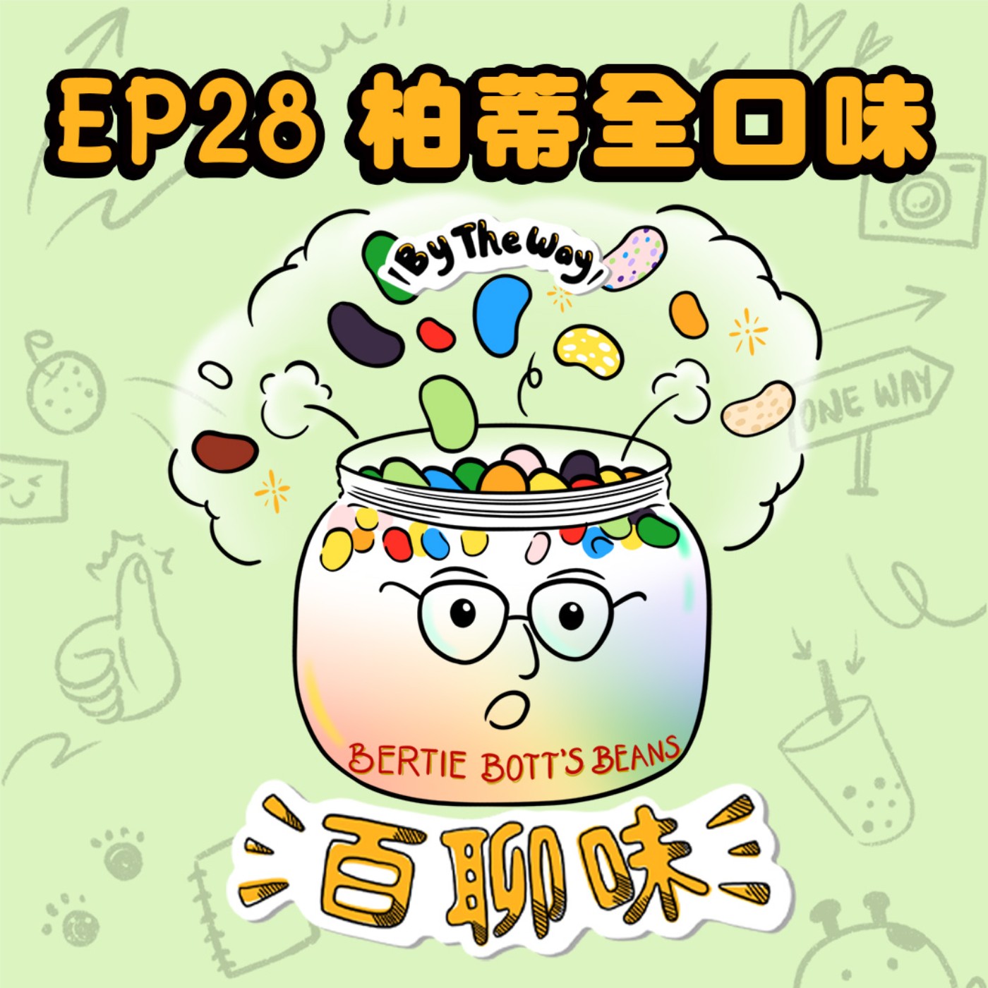 中文語法冷知識！跟著華語老師環遊世界 @柏蒂全口味 加林｜EP28 百聊味 By the way episode artwork