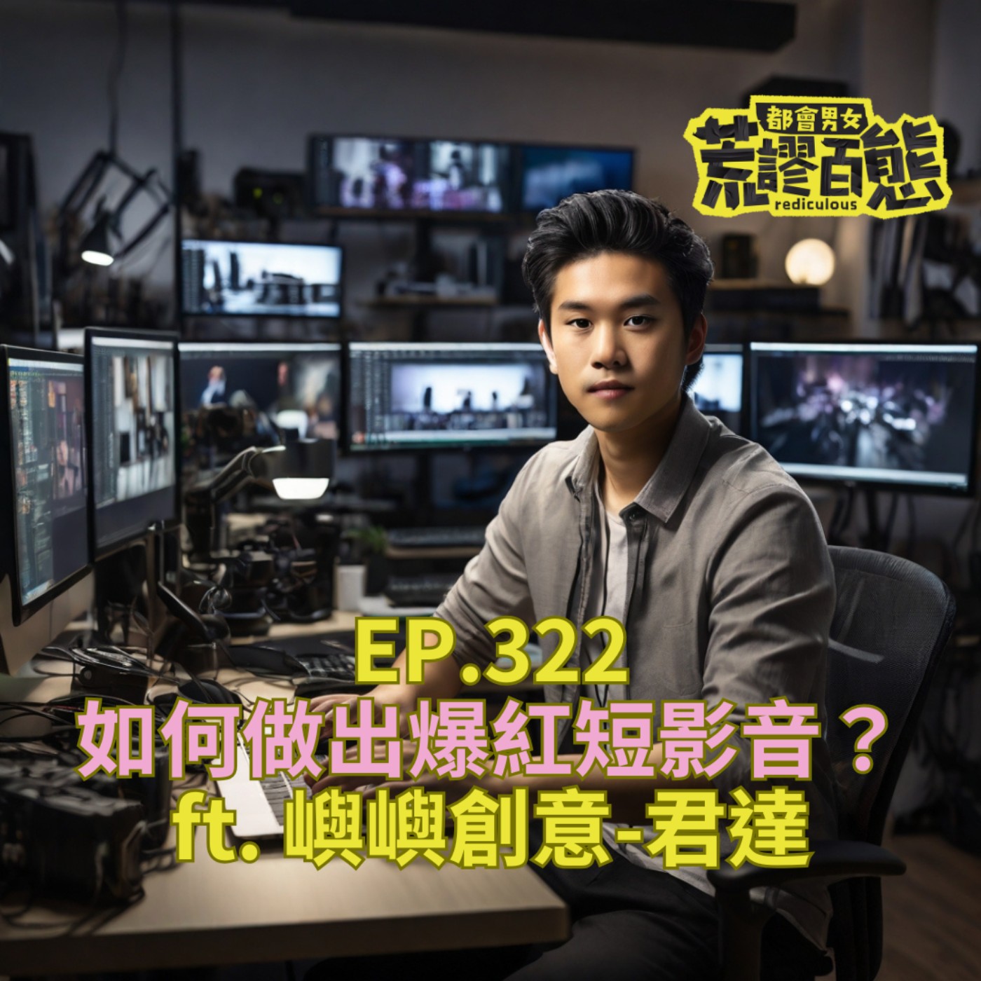 EP.322｜如何做出爆紅短影音？ feat.嶼嶼創意-君達 episode artwork