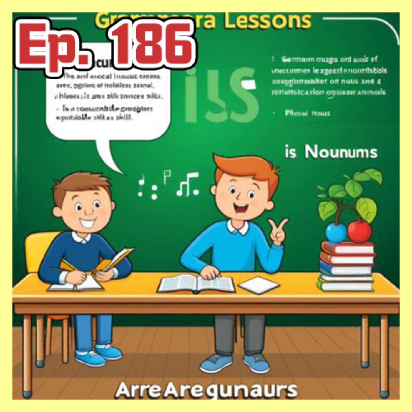 Ep.186 理解英語語法中的「is」與「are」| Understanding 'Is' vs. 'Are' in English Grammar episode artwork