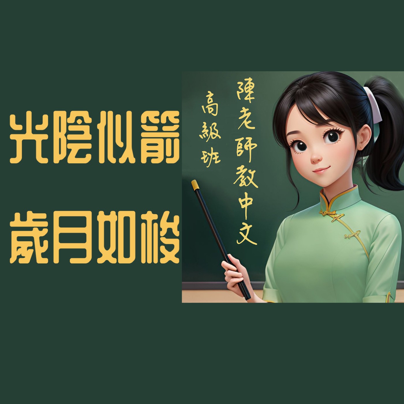 EP.46成語「光陰似箭」、「歲月如梭」