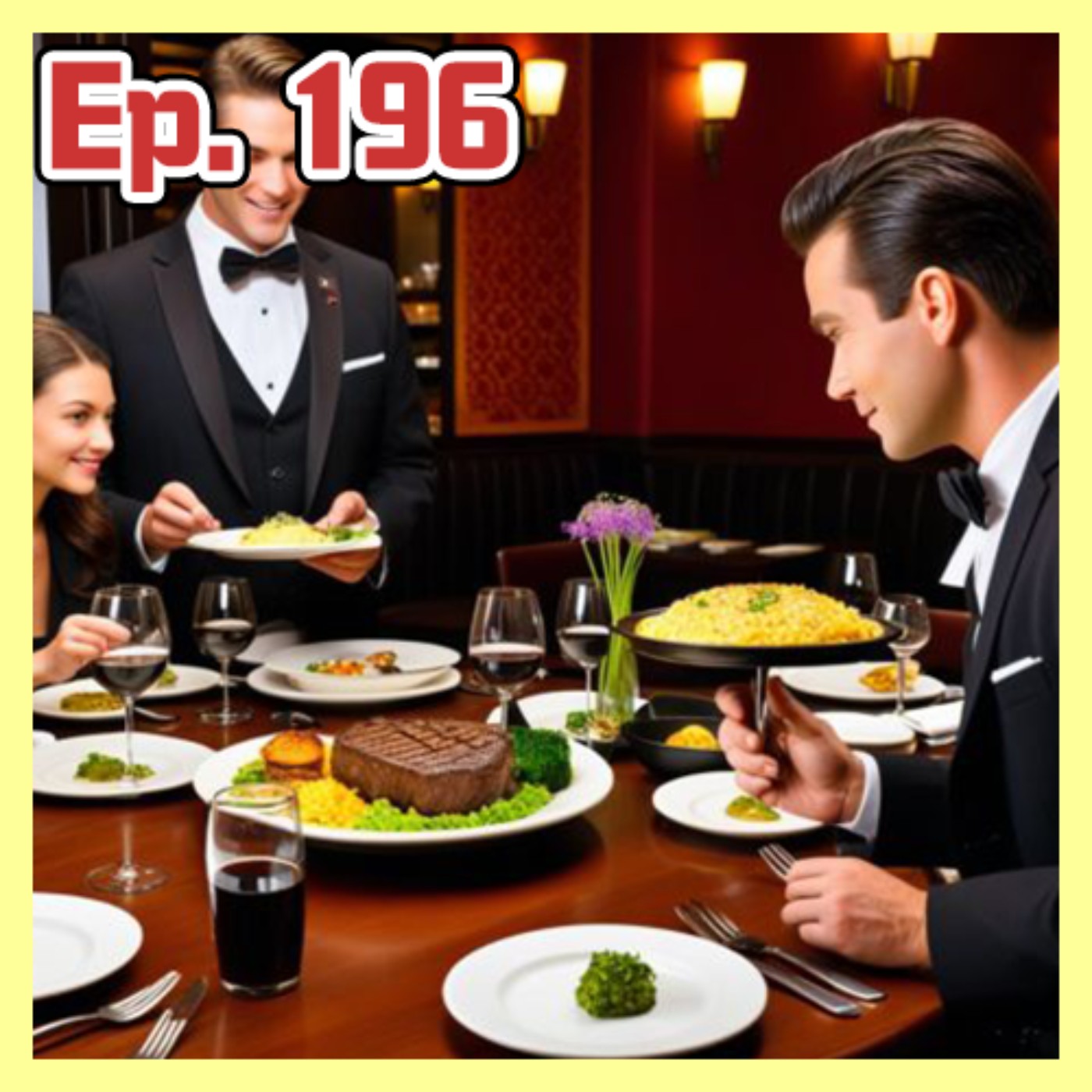 Ep.196 用餐和交流：用英語導航餐廳禮儀 | Dining and Communication: Navigating Restaurant Etiquette in English  episode artwork