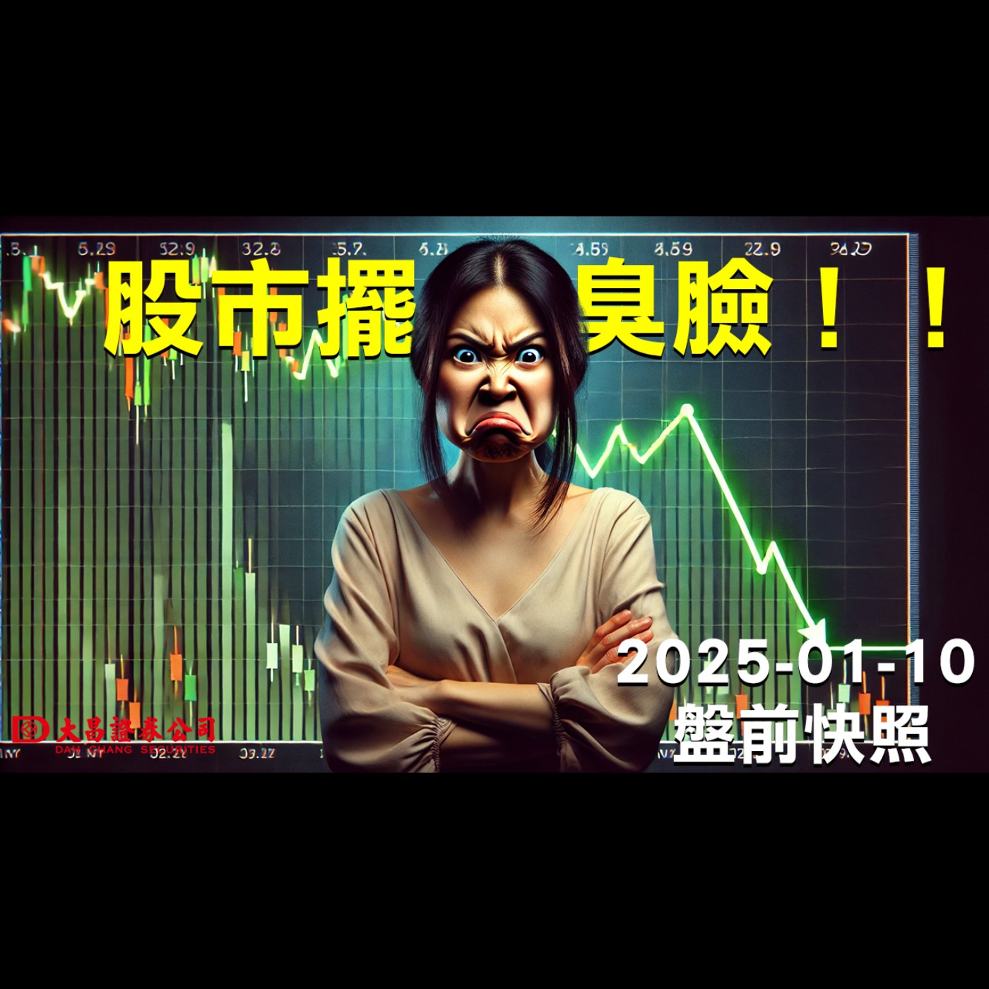 【大昌證券】2025年1月10日盤前快照：股市擺臭臉 episode artwork
