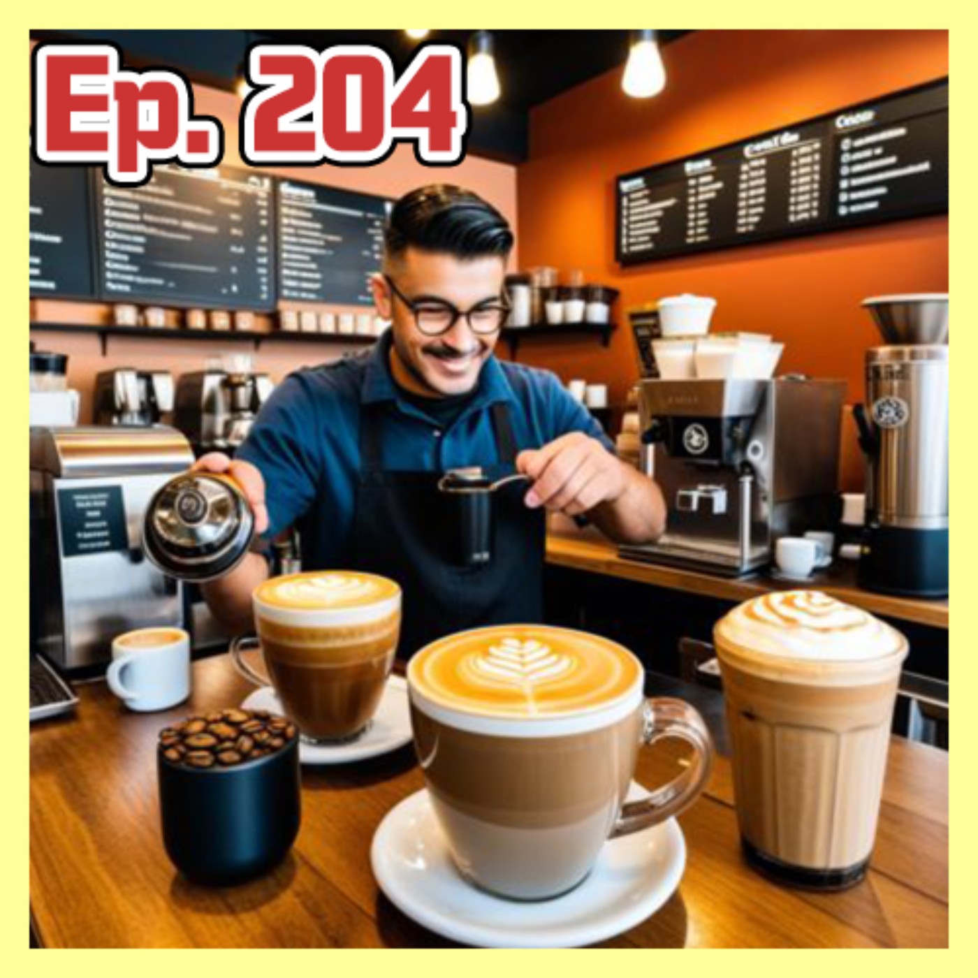 Ep.204 掌握咖啡訂單：英語術語指南 | Mastering Coffee Orders: A Guide to English Terminology  episode artwork