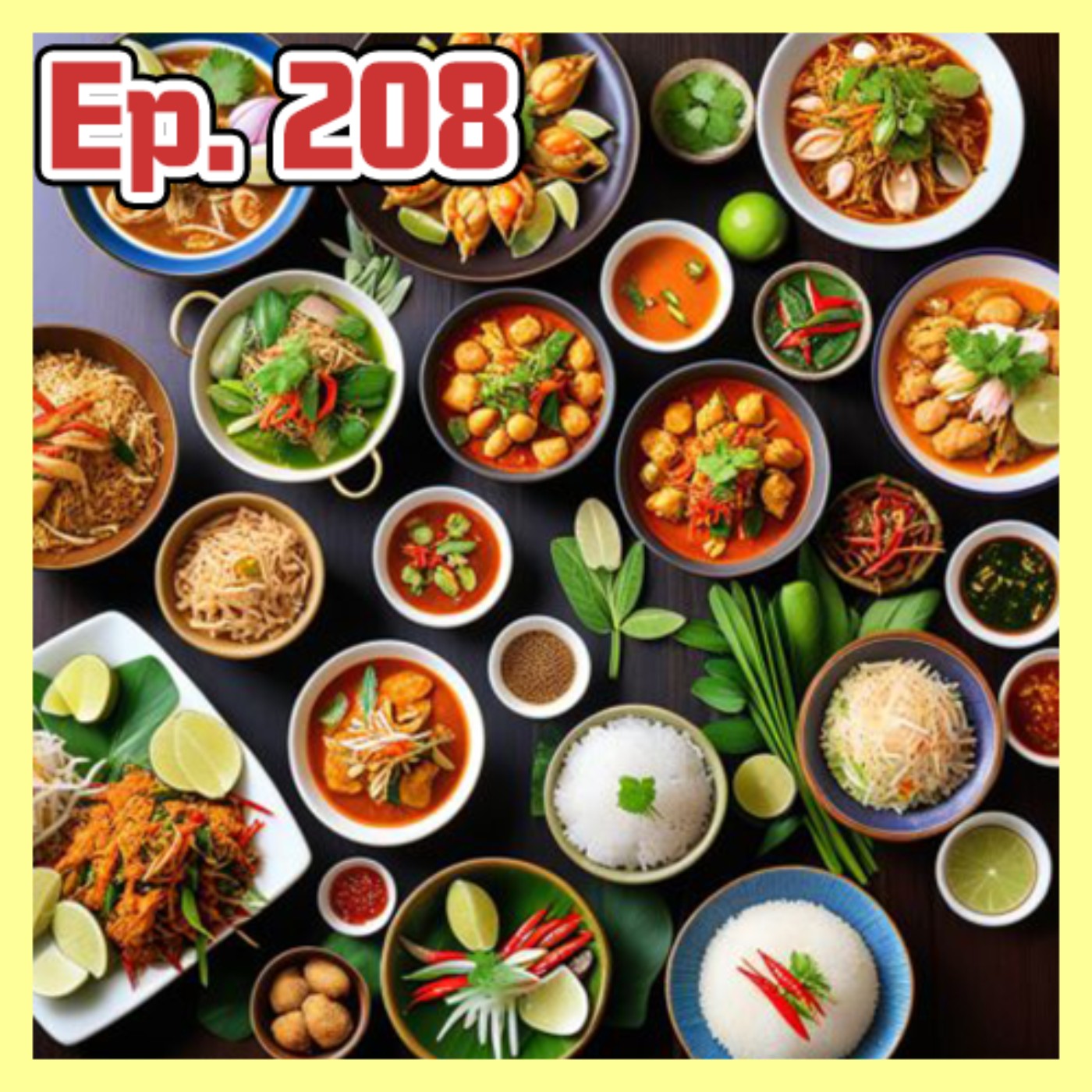 Ep.208 探索泰國美食：美味的用餐體驗 | Exploring Thai Cuisine: A Flavorful Dining Experience  episode artwork