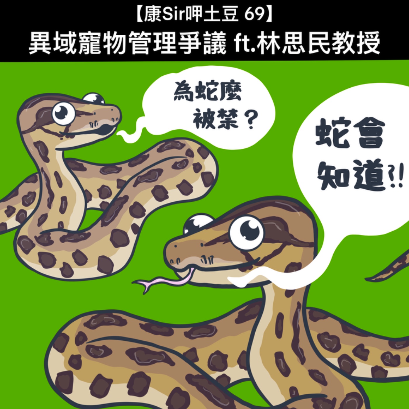 【康Sir呷土豆 69】異域寵物管理爭議 ft.林思民教授 episode artwork