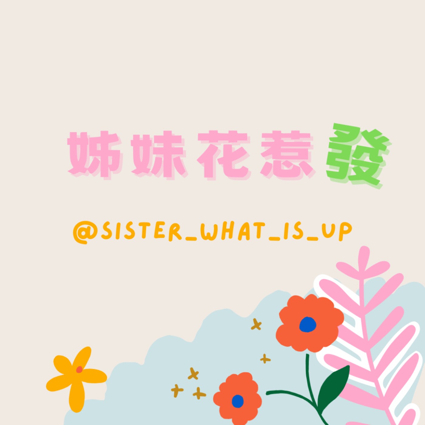 姊妹花惹發