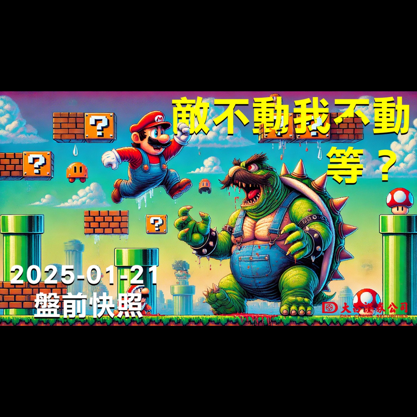 【大昌證券】2025年1月21日盤前快照：敵不動我不動！等？ episode artwork