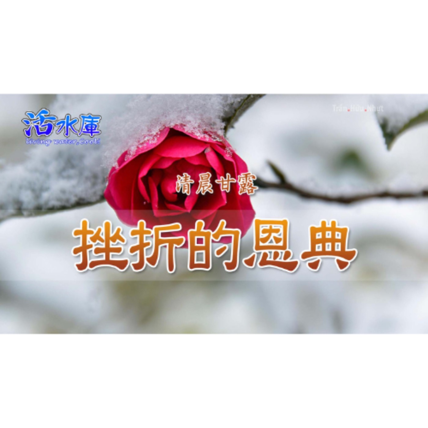 挫折的恩典｜恩典化身的試煉，生命成熟的秘訣