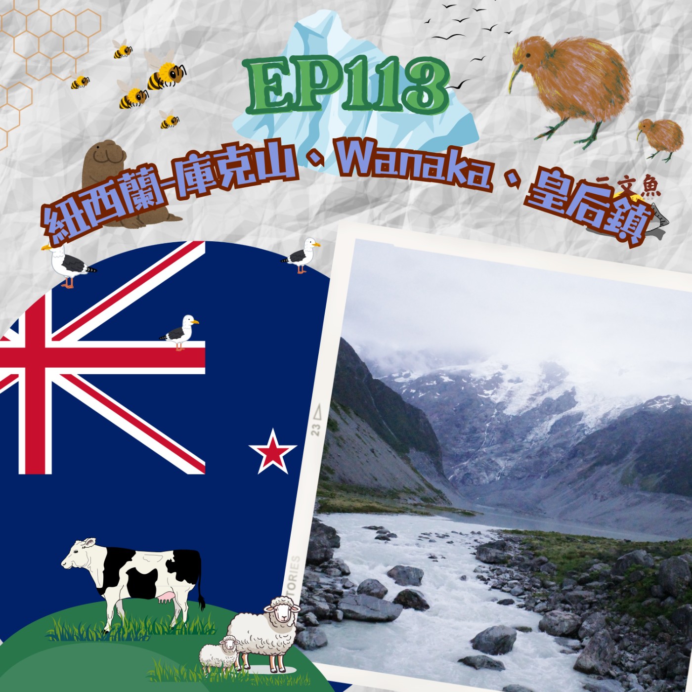 紐西蘭-庫克山、Wanaka、皇后鎮 episode artwork