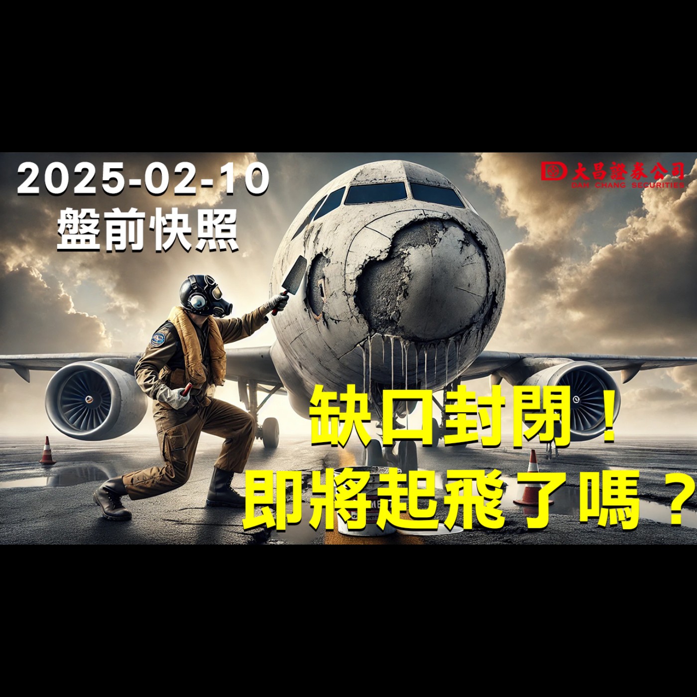 【大昌證券】2025年2月10日盤前快照：缺口封閉！即將起飛了嗎？ episode artwork