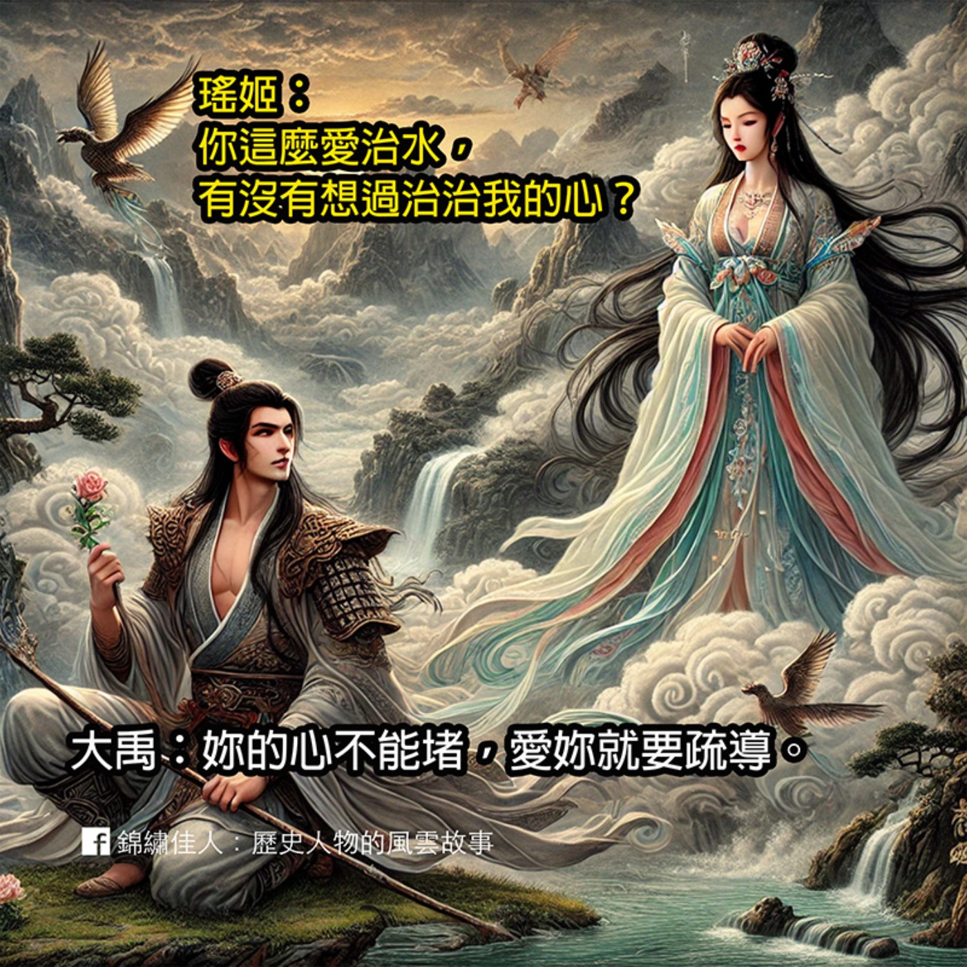 EP1. 巫山女神？王的夢中情人？永恆的白月光？協作神女？百變女郎的千變化身 【神女瑤姬與大禹治水：傳說背後的歷史邏輯】 episode artwork