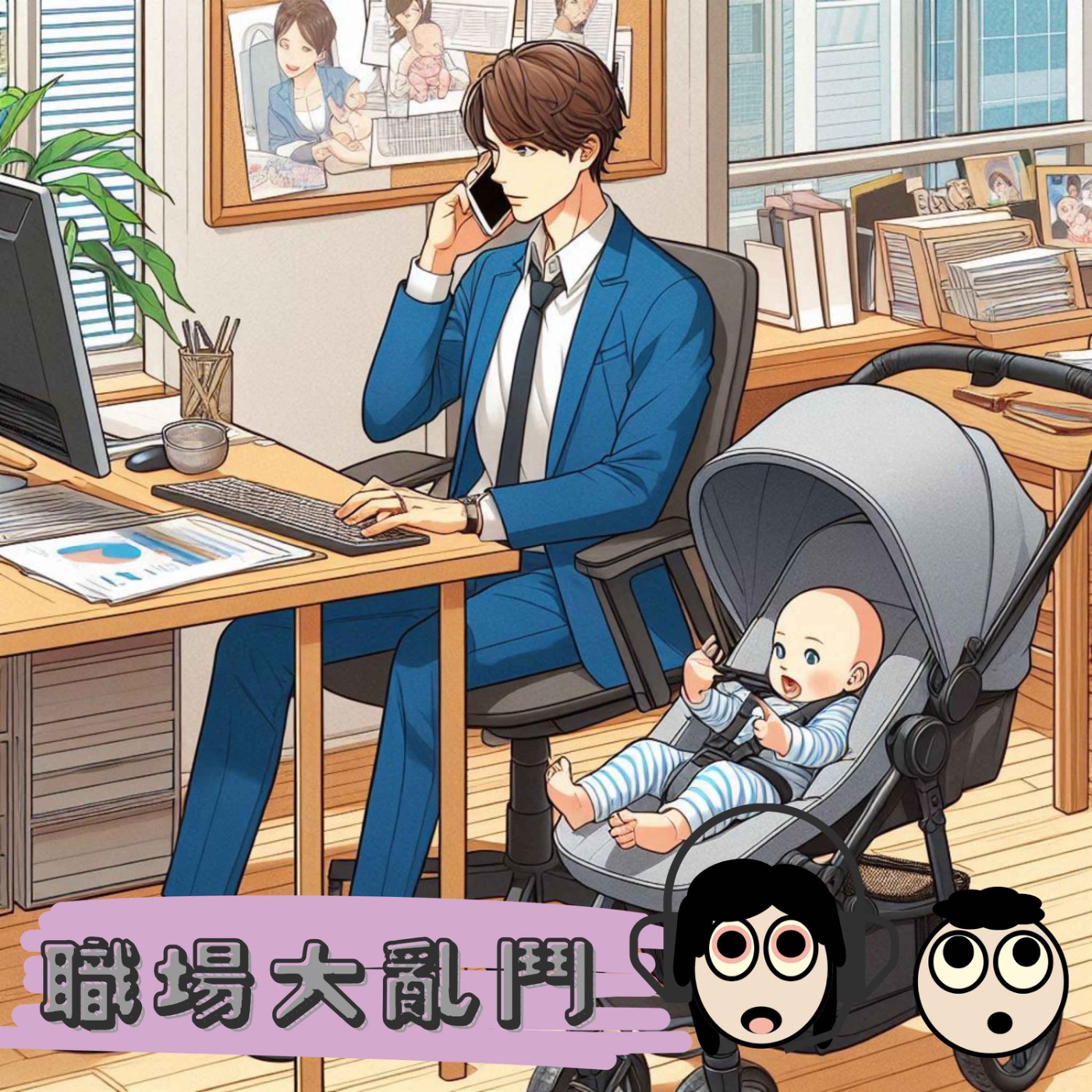 茶水間-《 辦公室托兒所：如何照顧那些長不大的職場巨嬰？》-2025.03.02 episode artwork