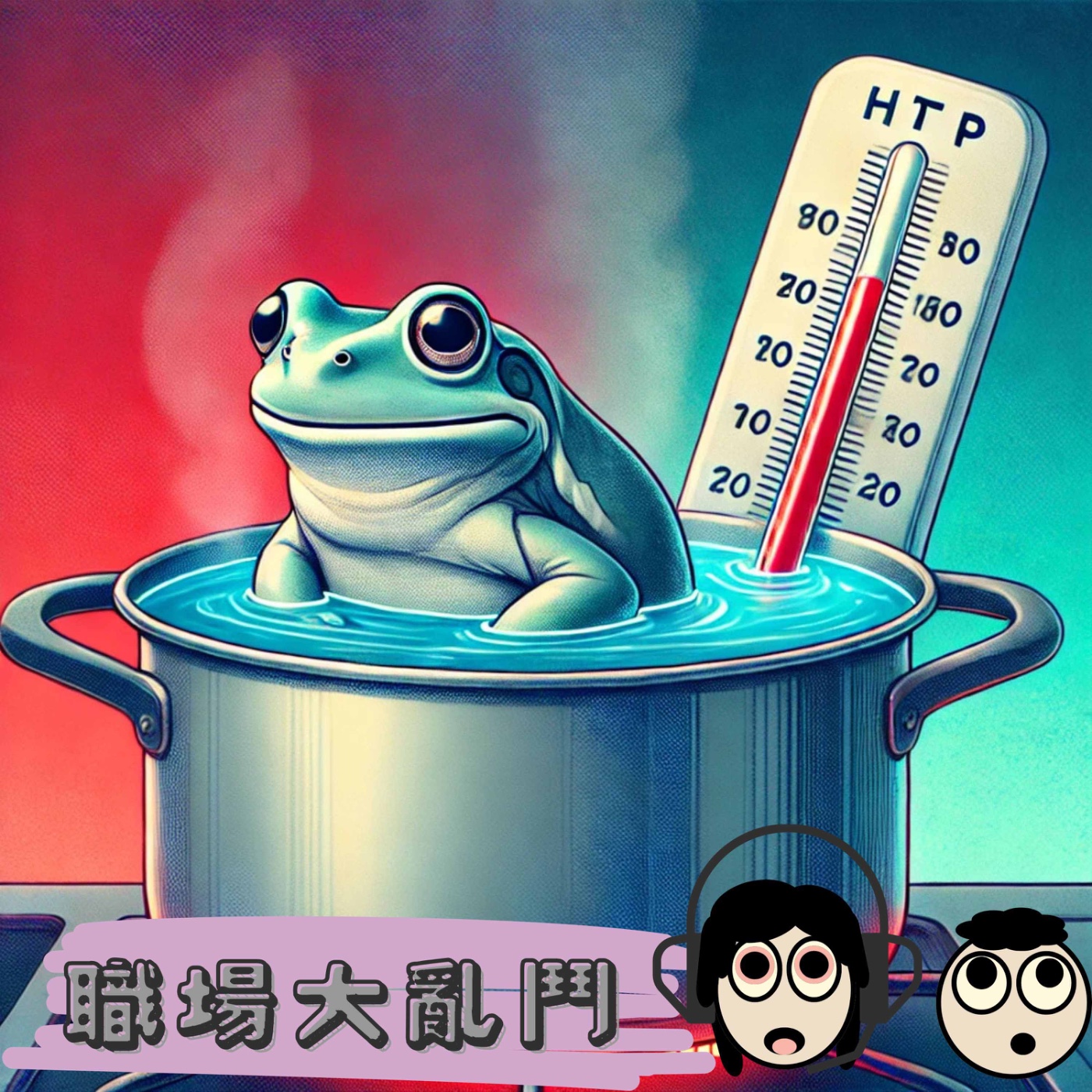 職場理論-《 溫水煮青蛙效應：職場上的隱形壓榨與如何自保》-2025.03.09 episode artwork