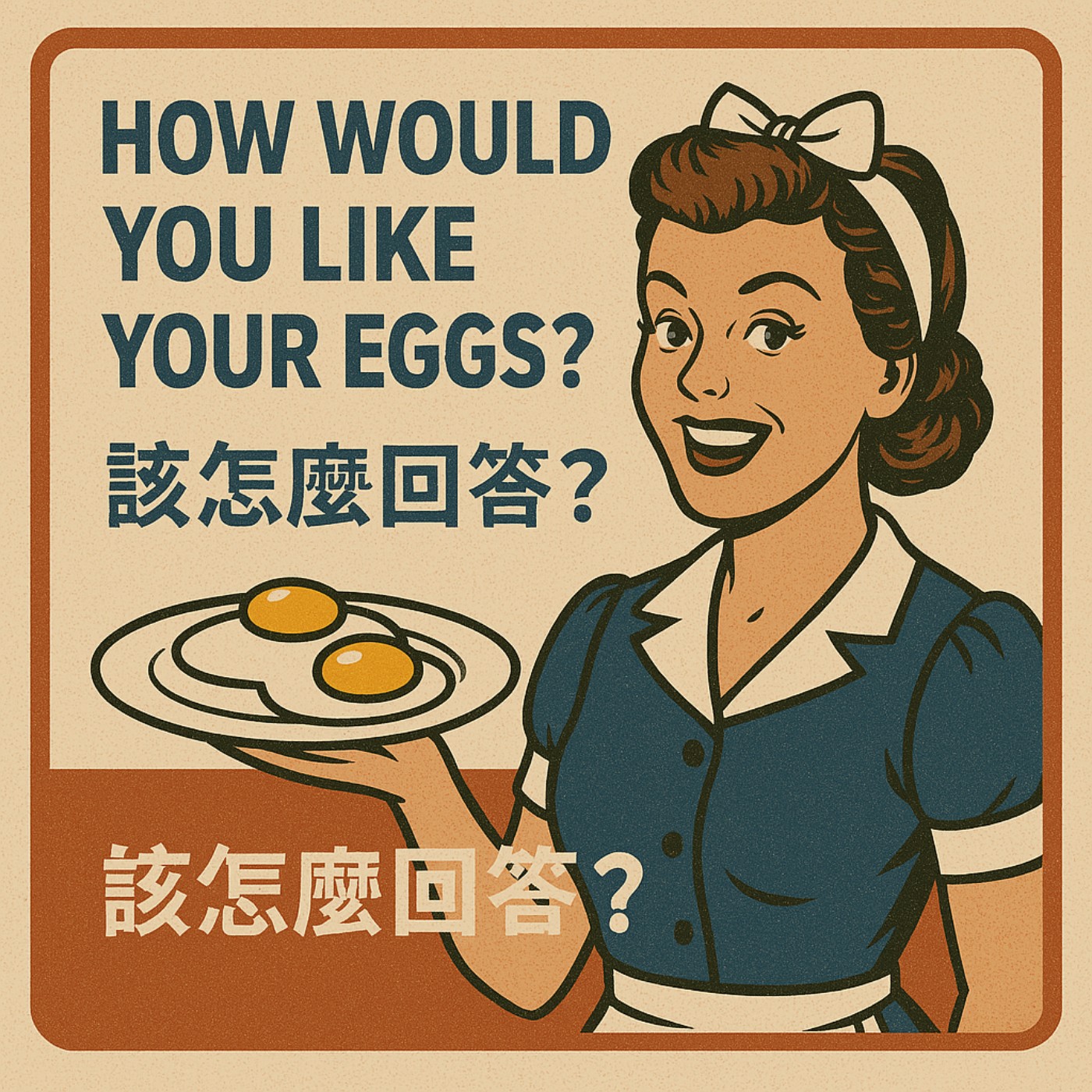 cover of episode 早餐點蛋大考驗！你會怎麼回答 "How would you like your eggs?"🥚