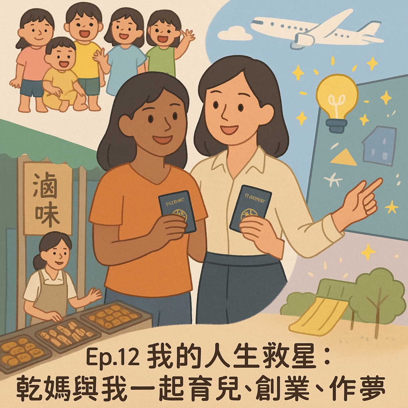 Ep.12 我們差距30年，不是親人、沒血緣關係，但一起睡了10年。ft.我家三寶 episode artwork