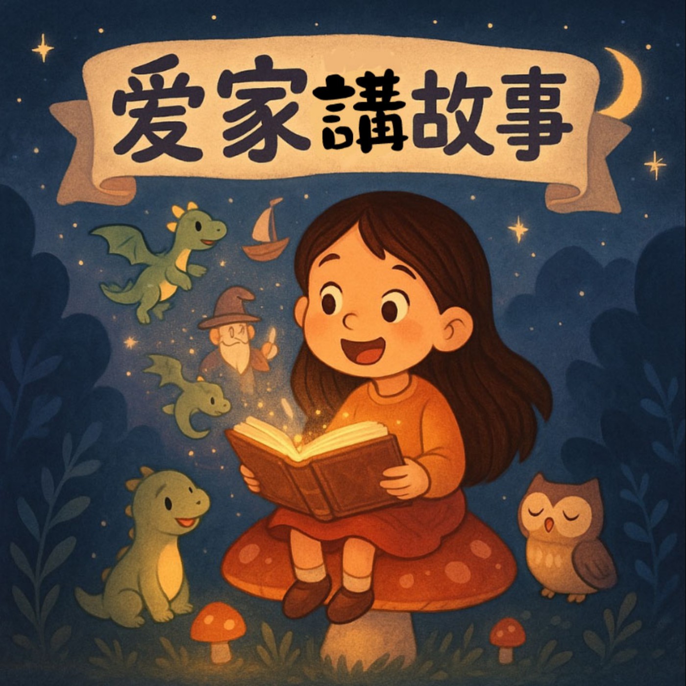 愛家講故事