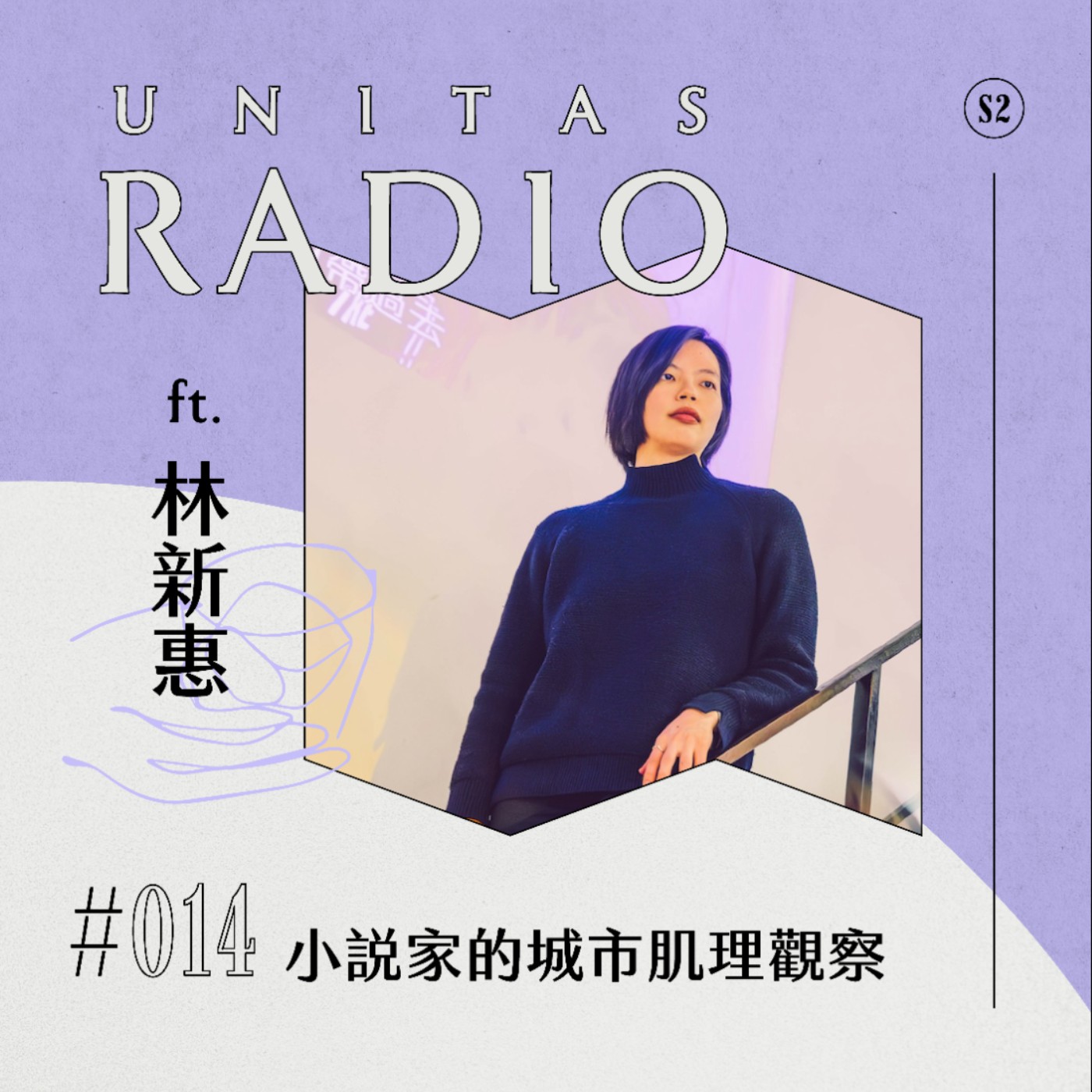 EP14 UNITAS RADIO｜小說家的城市肌理觀察 ft. 林新惠、新北市文學獎 episode artwork