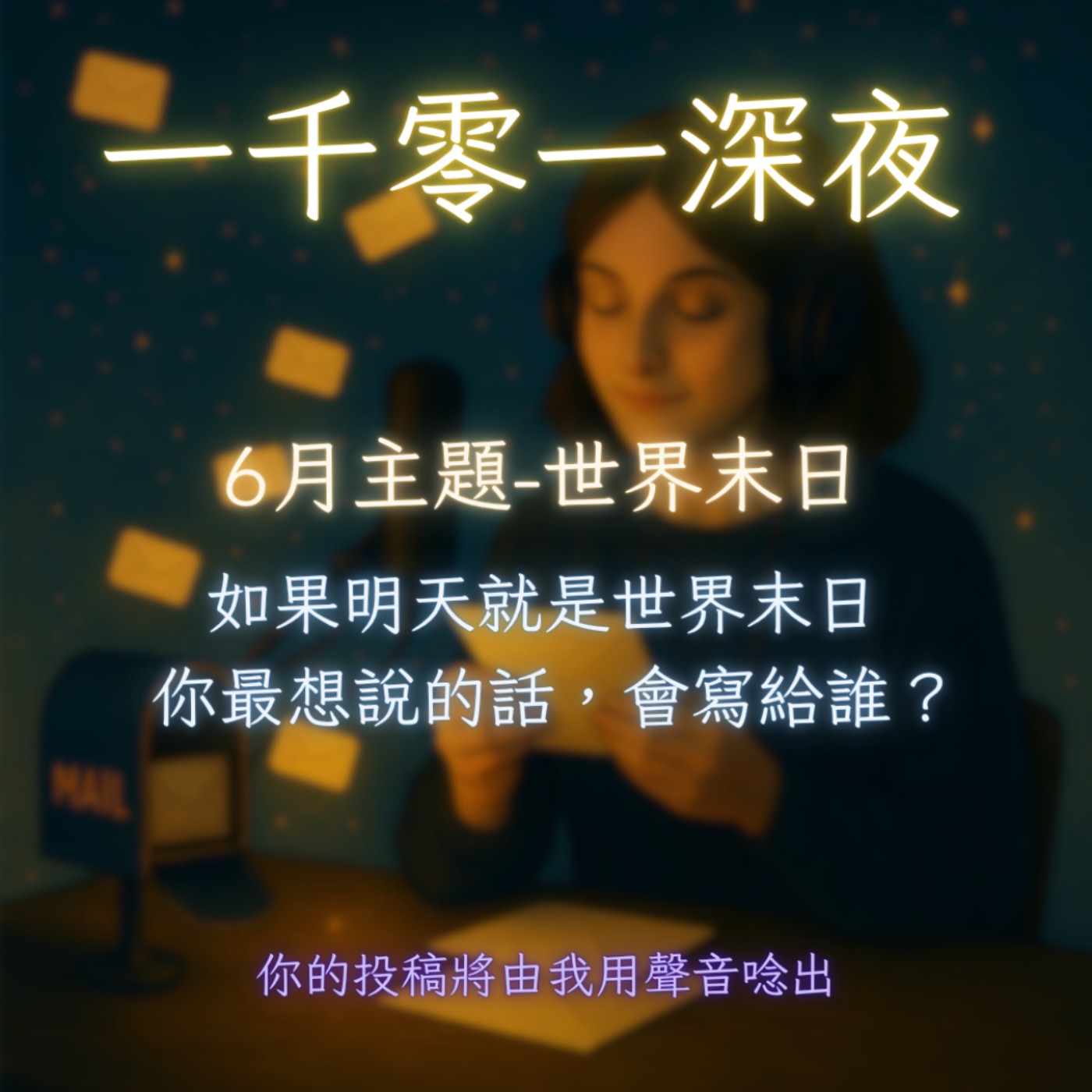 【一千零一深夜】6月主題:世界末日~徵稿中