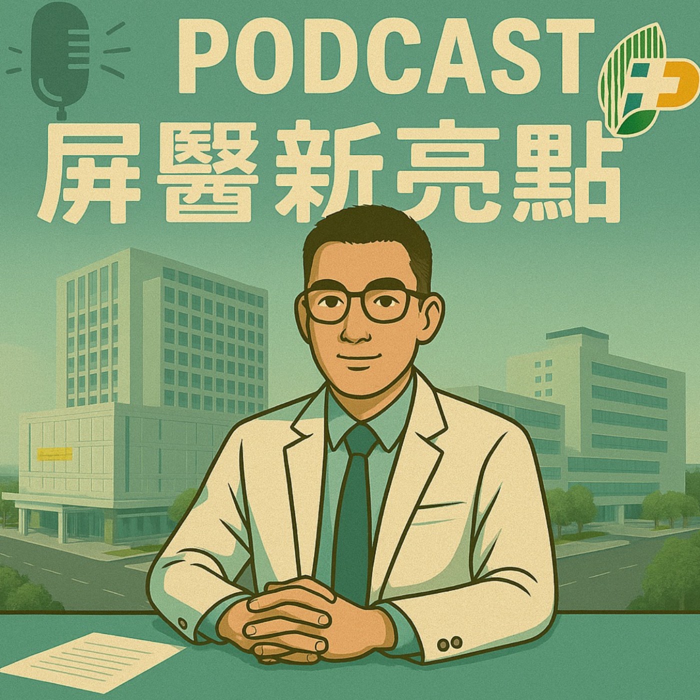 阿緱電台第9集：屏醫新亮點 葉東奇醫師 肺部纖維化(衛生福利部屏東醫院) episode artwork