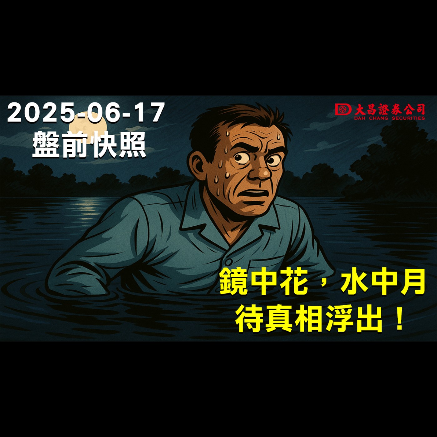 【大昌證券】2025年6月17日盤前快照:鏡中花，水中月，靜待真相浮出！ episode artwork