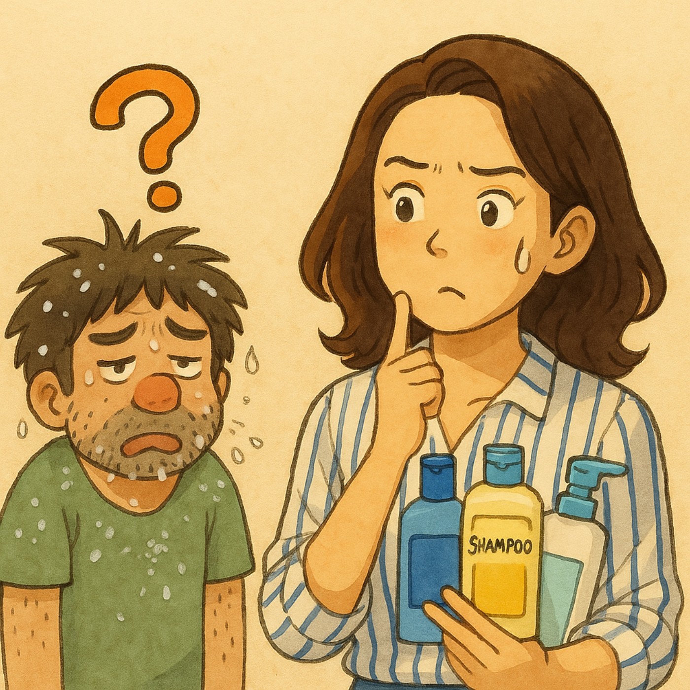 洗頭洗錯＝掉髮先來？乾性髮質洗頭全攻略大公開！(雙人對談) episode artwork