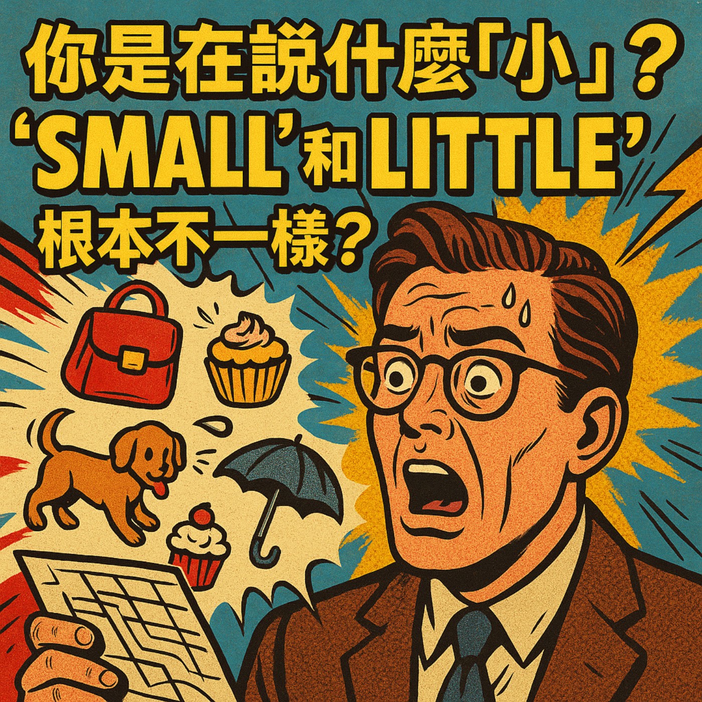 你是在說什麼「小」?!🔥「small」和「little」根本不一樣？