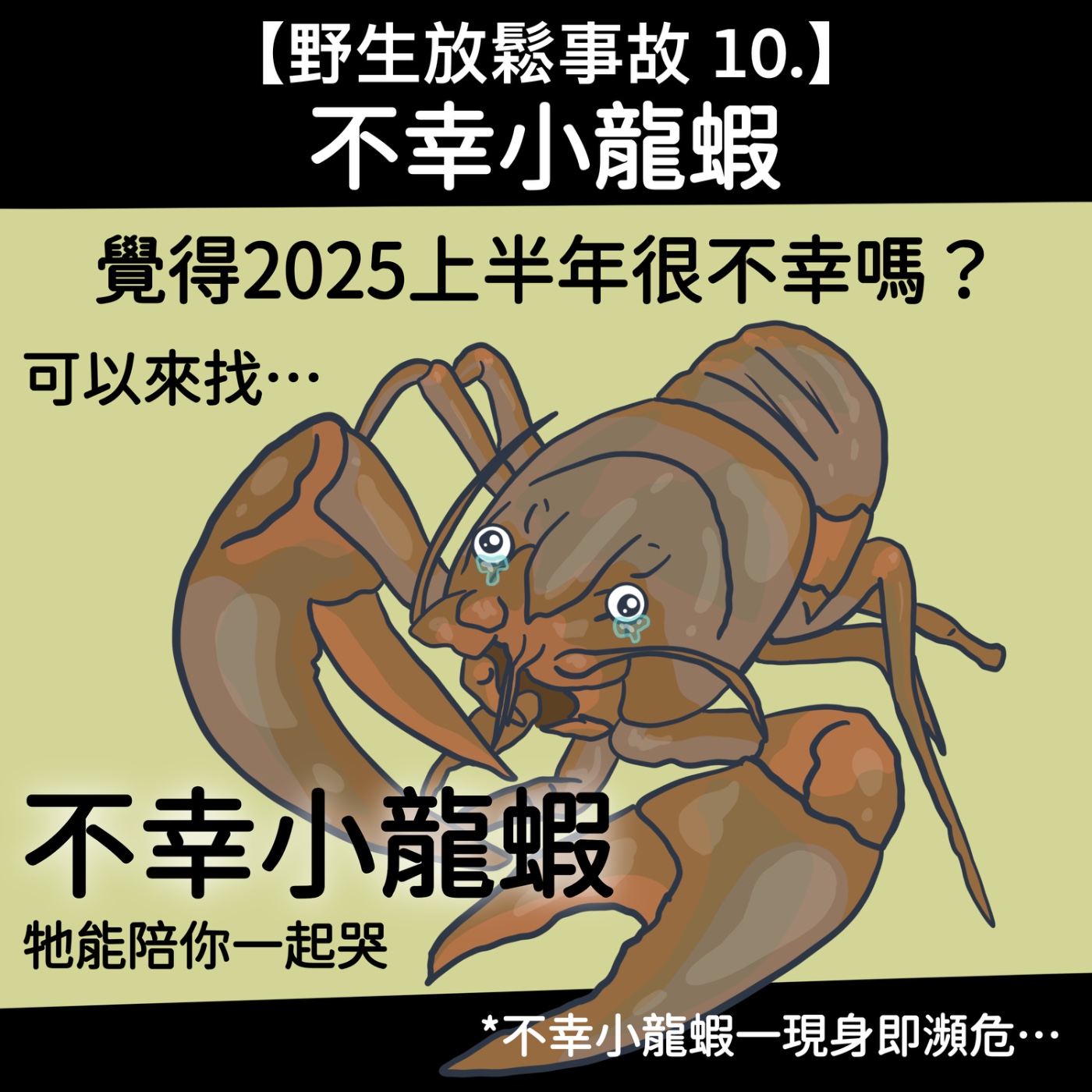 野生放鬆事故10. 不幸小龍蝦 episode artwork