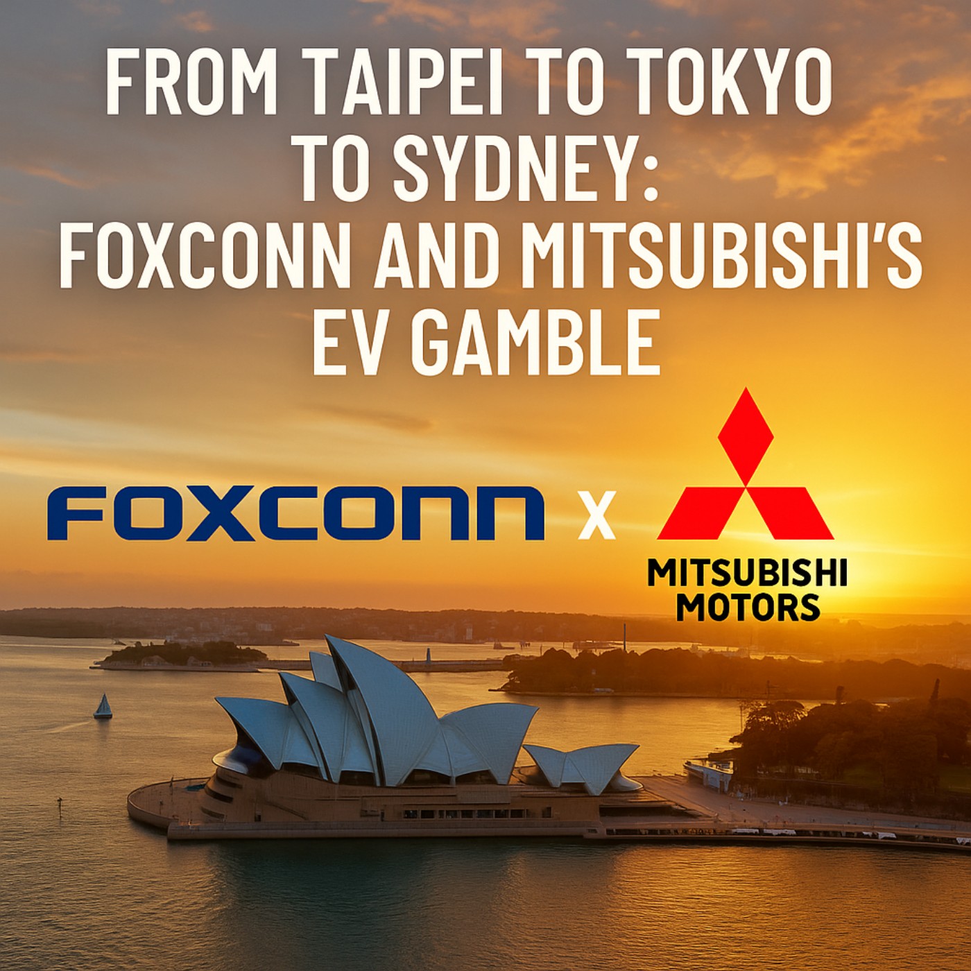 Episode 3: From Taipei to Tokyo to Sydney: Foxconn and Mitsubishi’s EV Gamble episode artwork