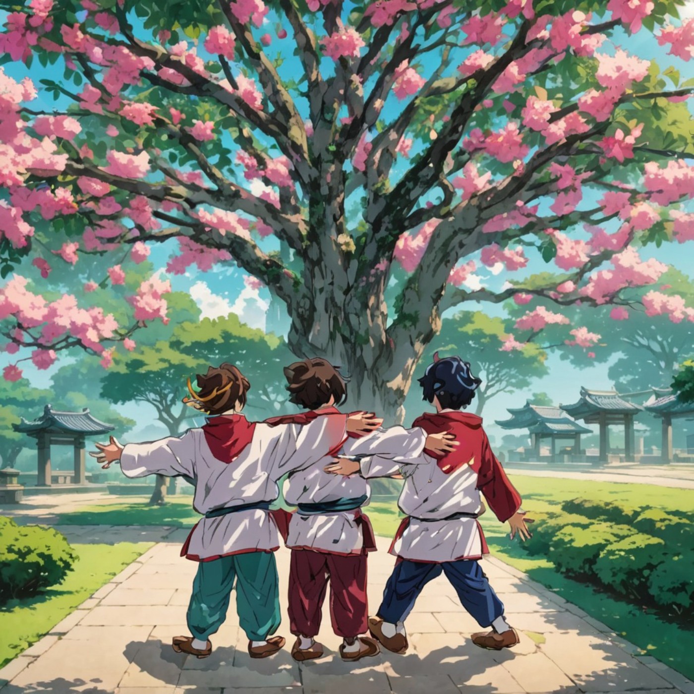 cover of episode EP.94 三兄弟與紫荊樹/Three Brothers and the Redbud Tree