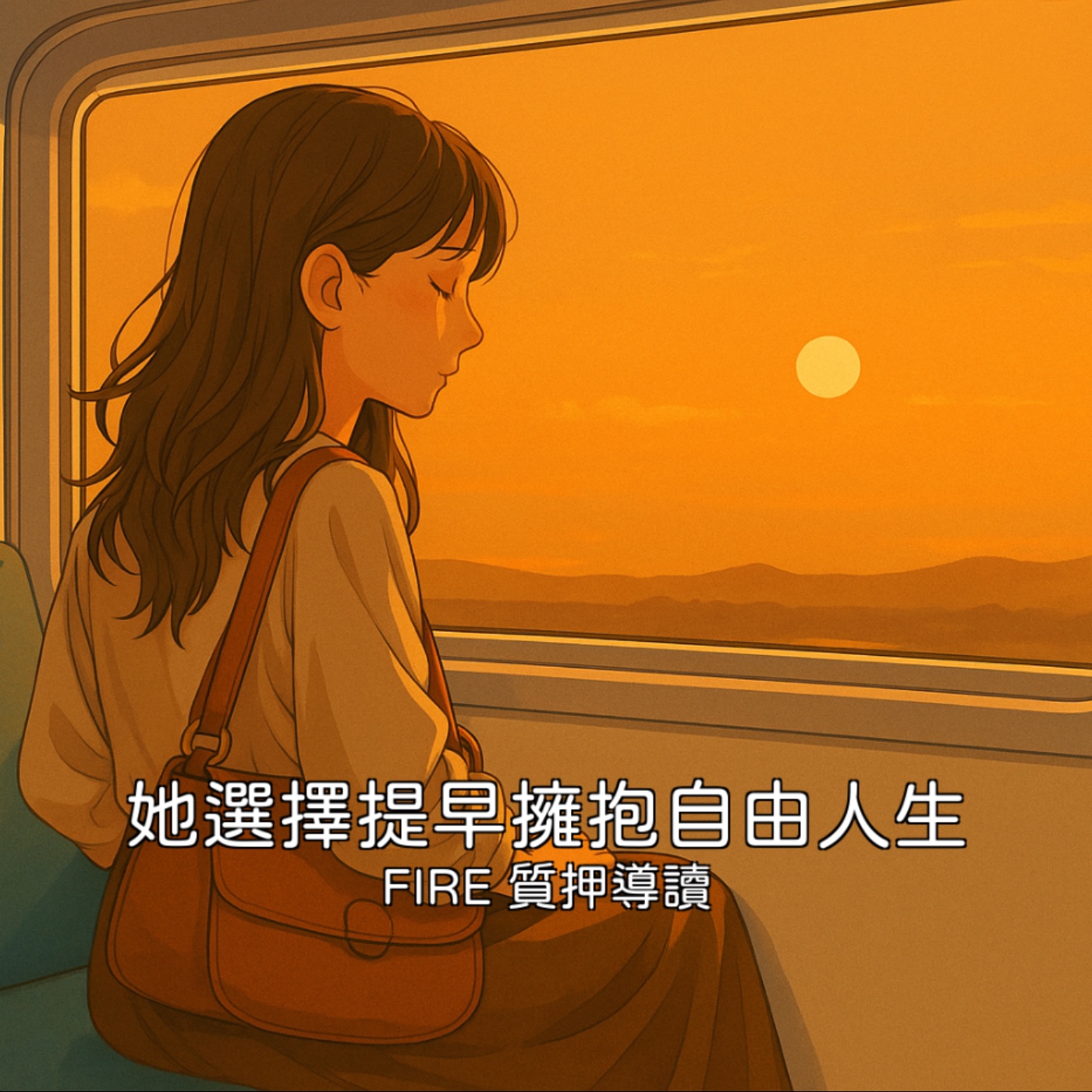 她選擇提早擁抱自由人生