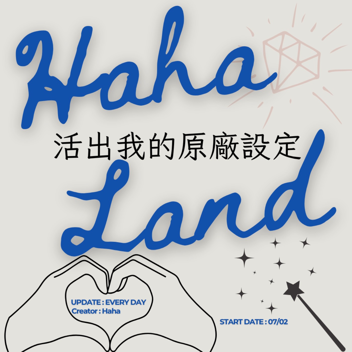 58【聲音版】活出我的原廠設定|Haha回來了|職涯諮詢師上線|讓主持成為說話的藝術|讓文字擁有空間|開創屬於自己的主持風格| Haha Land