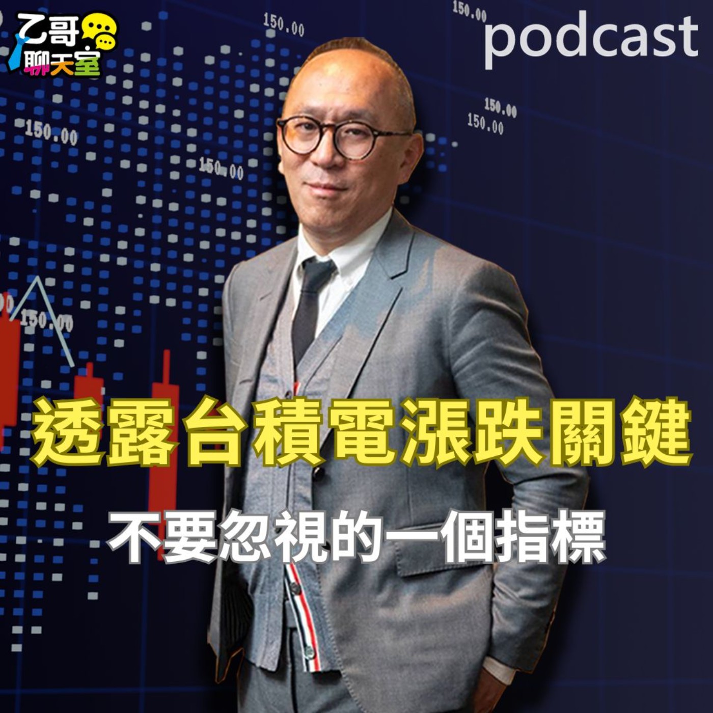 透露台積電股價漲跌關鍵 不要忽視的一個指標【乙哥聊天室 EP171】 episode artwork